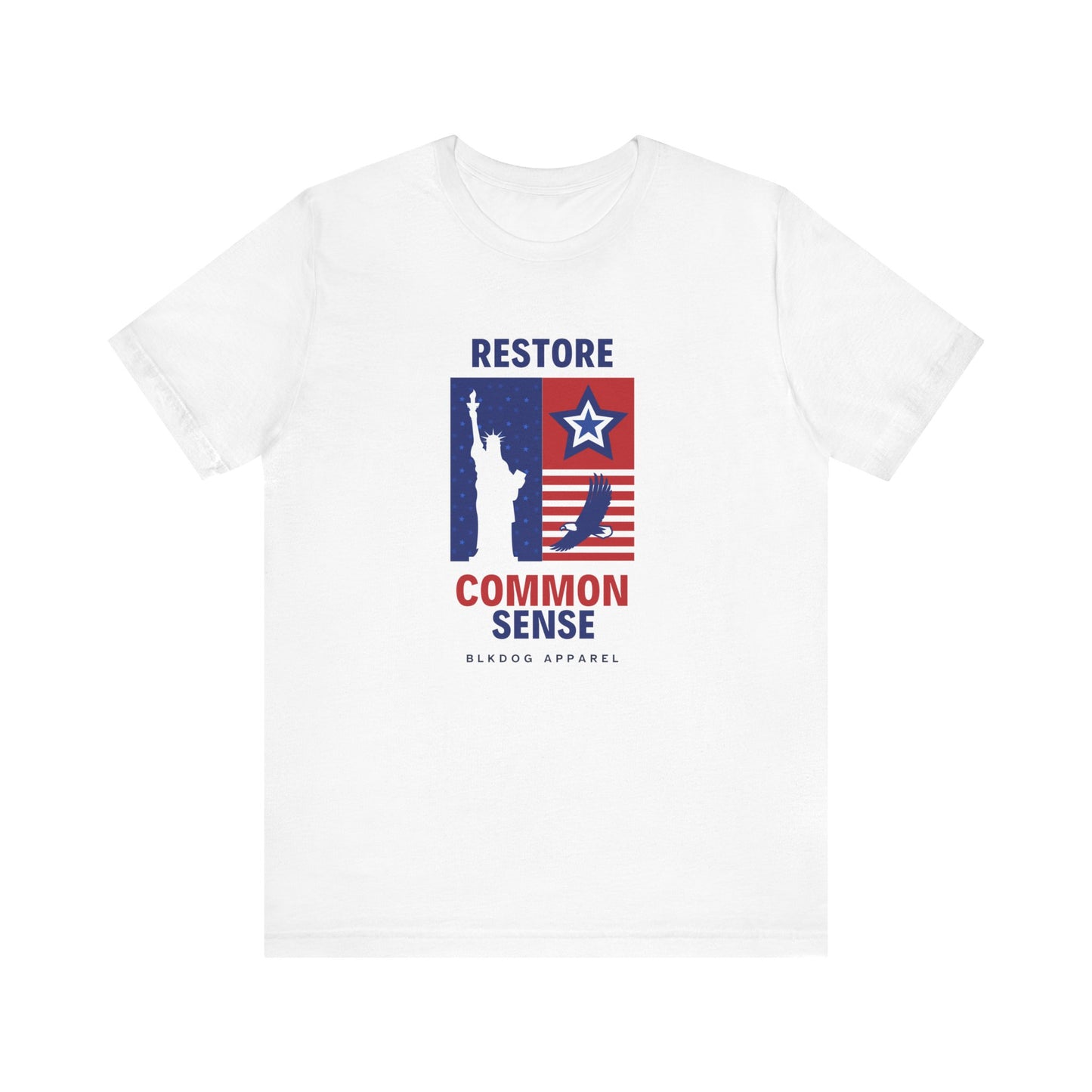 Restore Common Sense T-Shirt, Unisex Tee, Graphic Tee, Equality Shirt, Activist Apparel, Social Justice Clothing