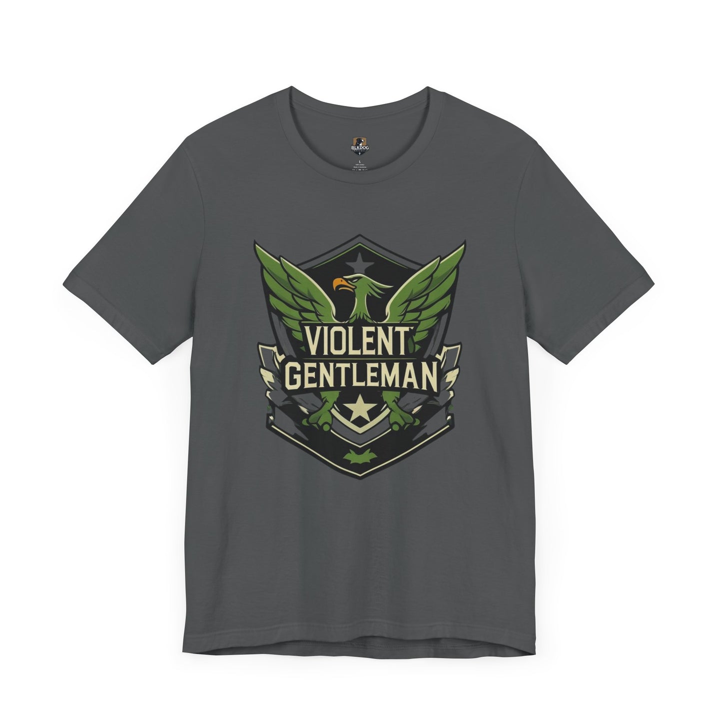 Violent Gentleman Unisex Tee, Casual Wear, Gift for Him, Statement Shirt, Everyday Comfort, Graphic T-Shirt