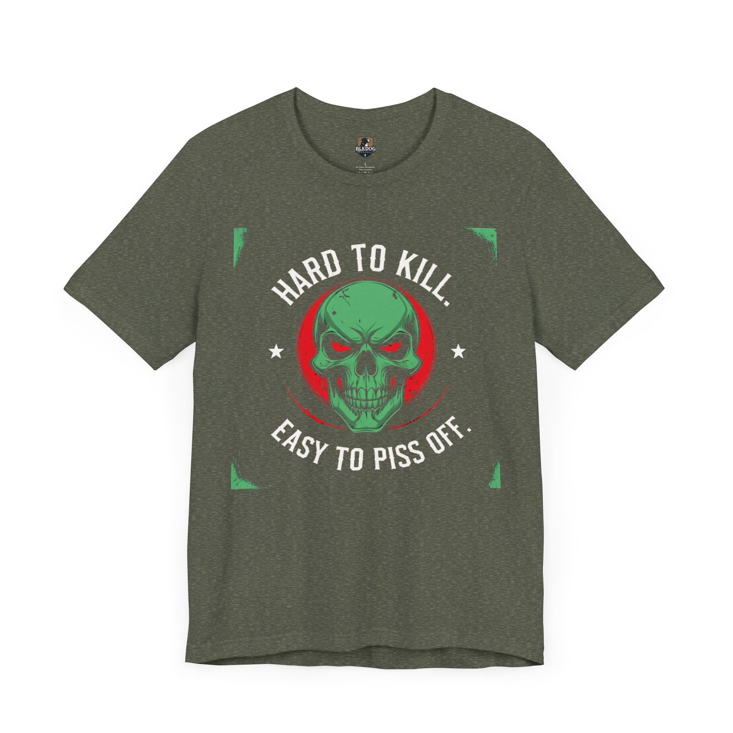 Hard to Kill Graphic Tee - Funny Unisex T-Shirt for Casual Wear, Gift for Him, Motivational Apparel, Unique Birthday Gift