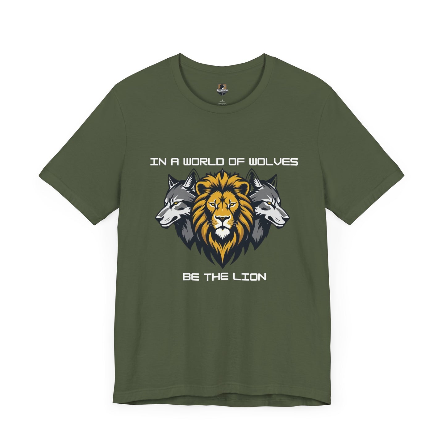 Lion Spirit Unisex Tee | Be The Lion | Motivational T-Shirt, Inspirational Shirt, Gift for Animal Lovers, Empowerment Wear, Birthday Gift