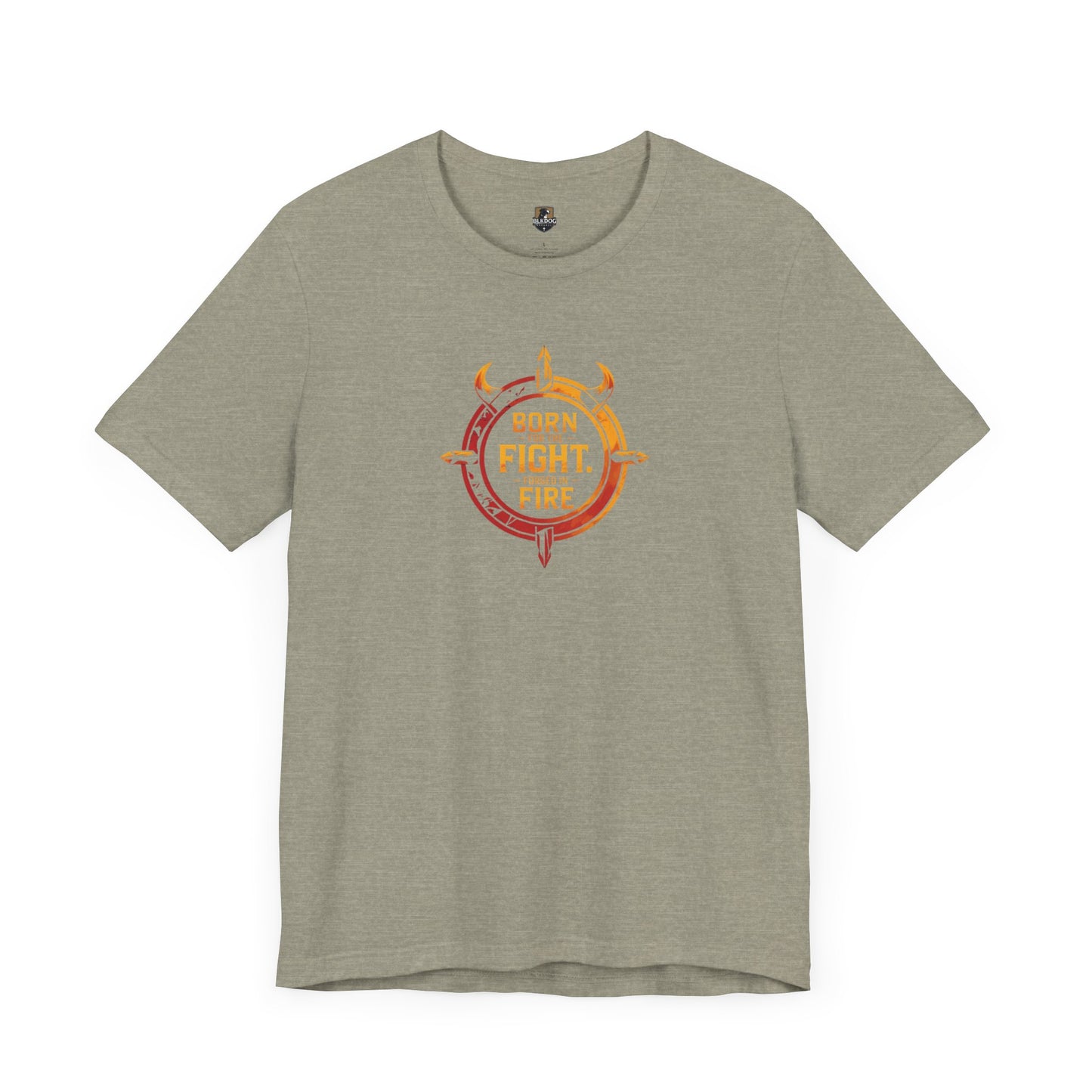 Born to Fight Fire Tee, Unisex Short Sleeve Shirt for Firefighters, Bold Graphic Tee, Adventure Apparel, Gift for Heroes