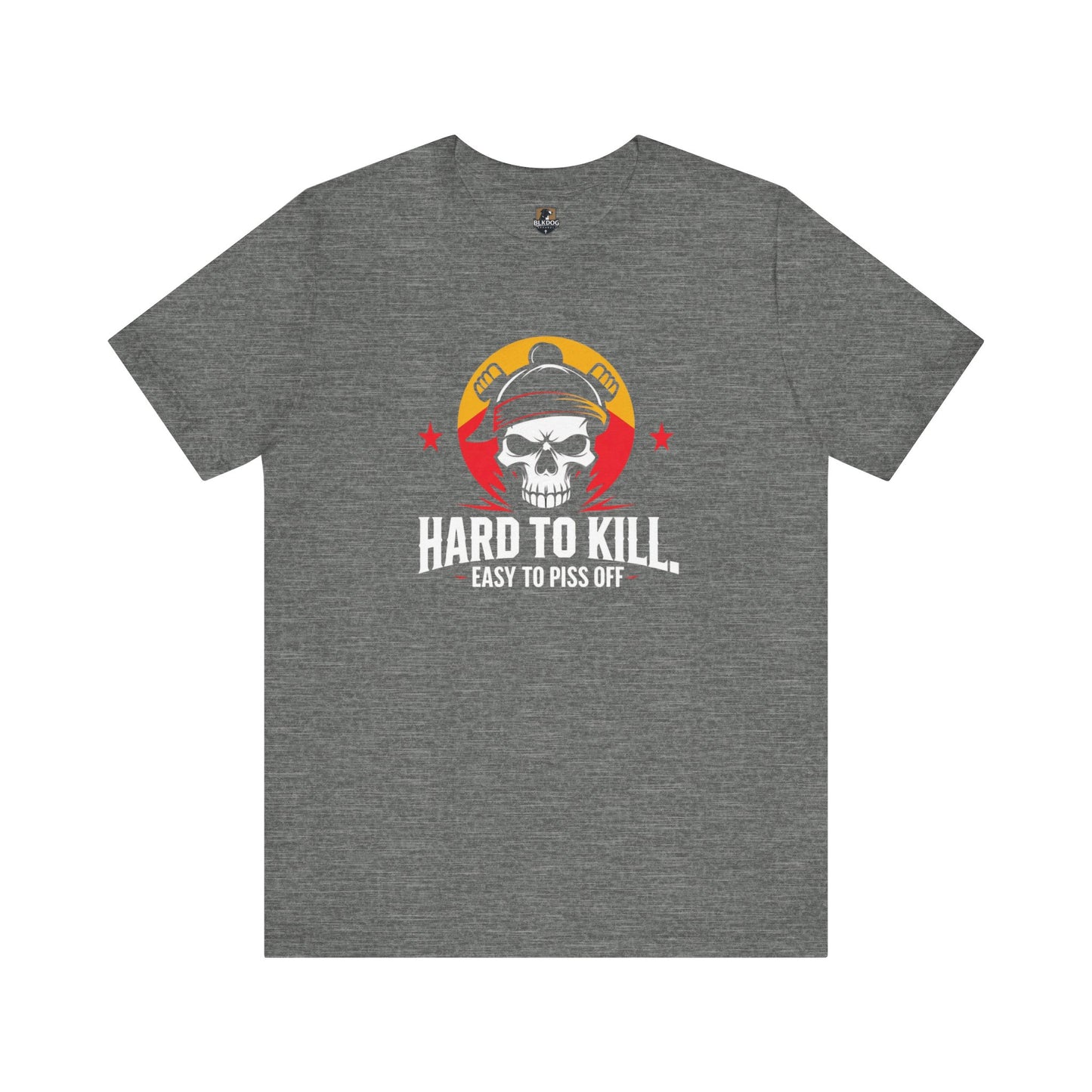 Hard to Kill Graphic Tee - Edgy Casual Wear, Perfect for Gifts, Festivals, and Everyday Adventures, Unisex Jersey Tee, Humor Shirt