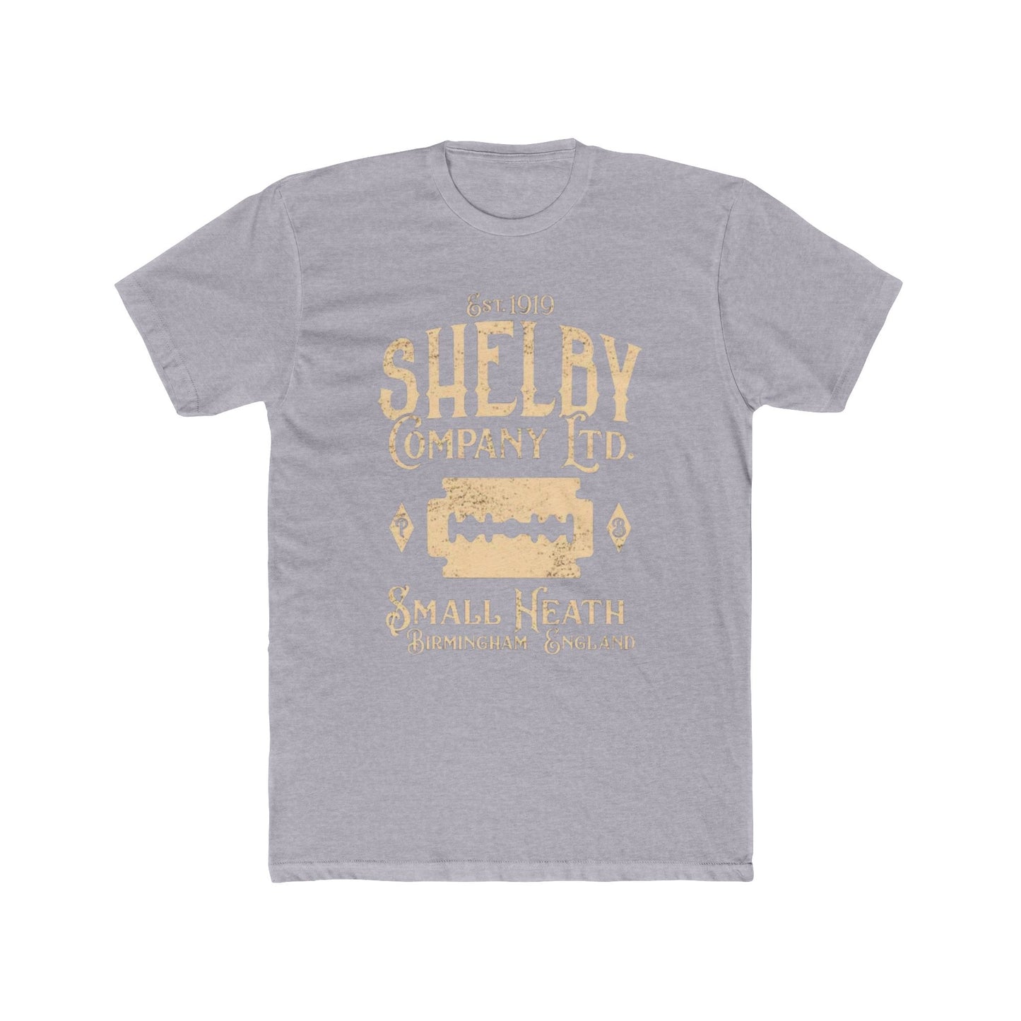 Peaky Blinders T-Shirt - Shelby Company LTD Logo - Men's Cotton Crew Tee