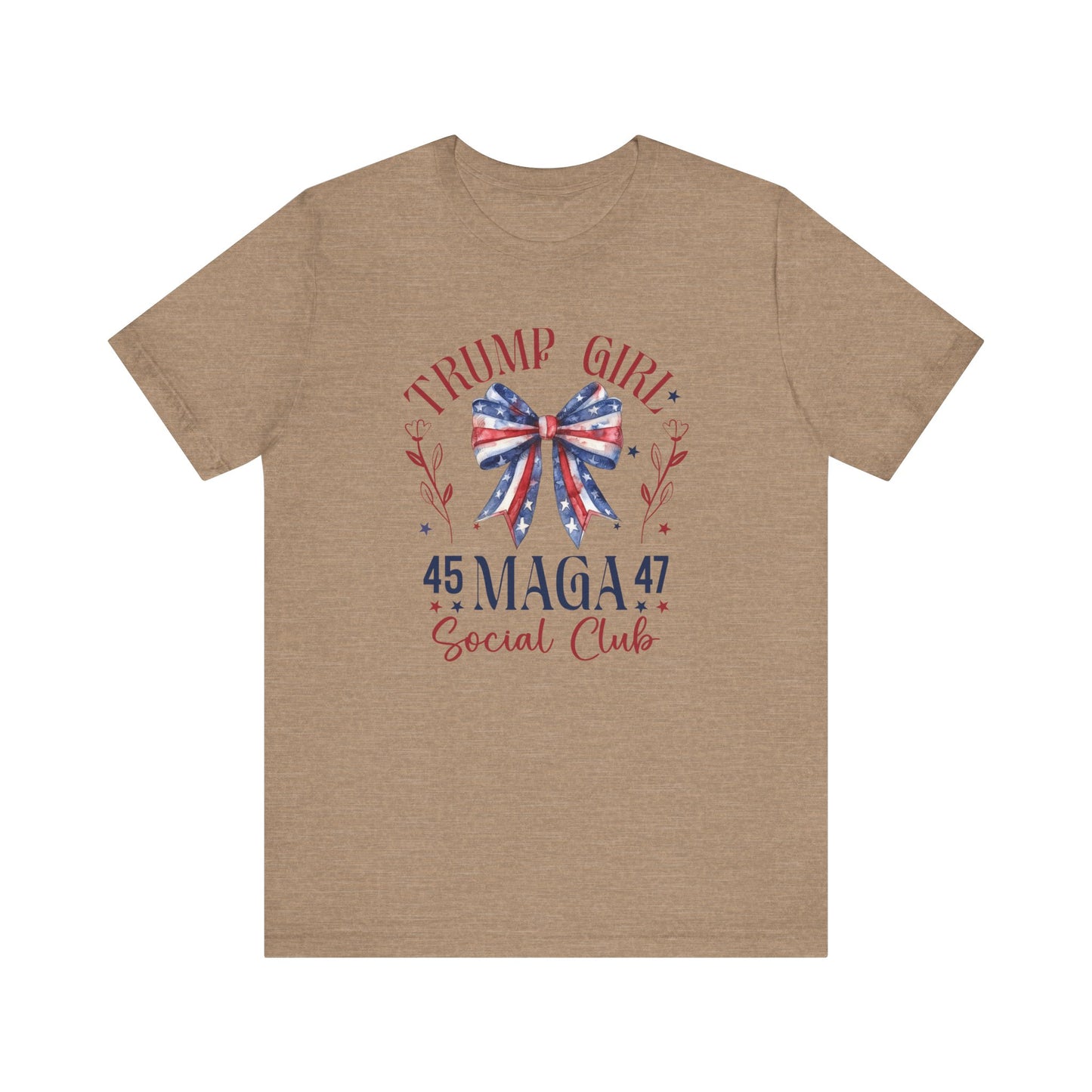 Trump Girl - MAGA 2024 Unisex Tee, Patriotic Shirt, Political Apparel, Conservative Clothing, Republican Gift