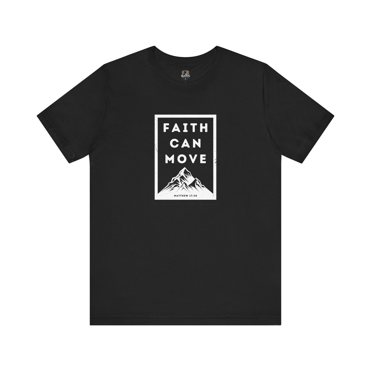 Faith Can Move Mountains T-Shirt, Christian Shirt, Inspirational Tee, Religious Gift, Unisex Graphic Top