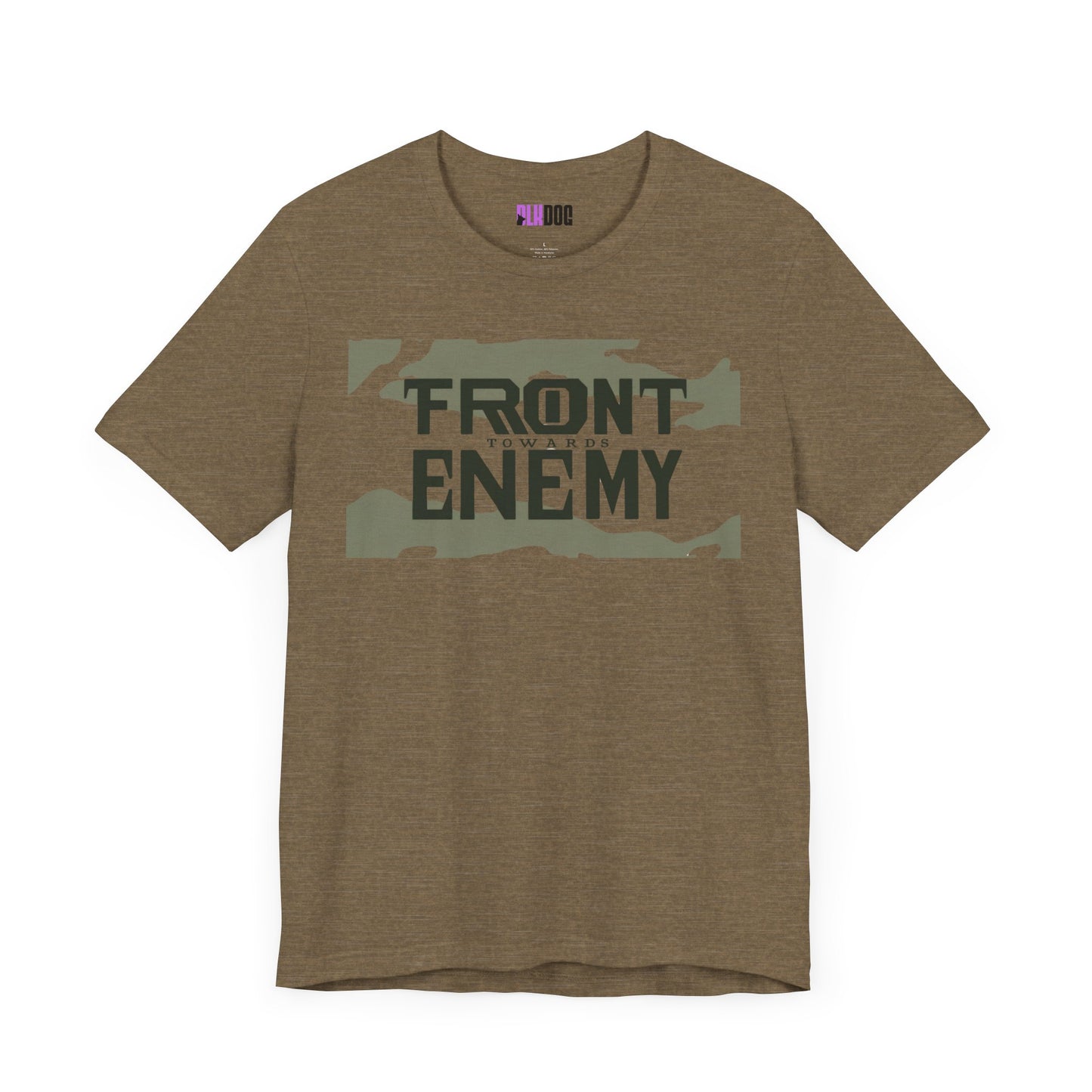 Front Towards Enemy Unisex Tee, Graphic T-Shirt, Army Gift, Military Apparel, Casual Top, Vintage Style Shirt