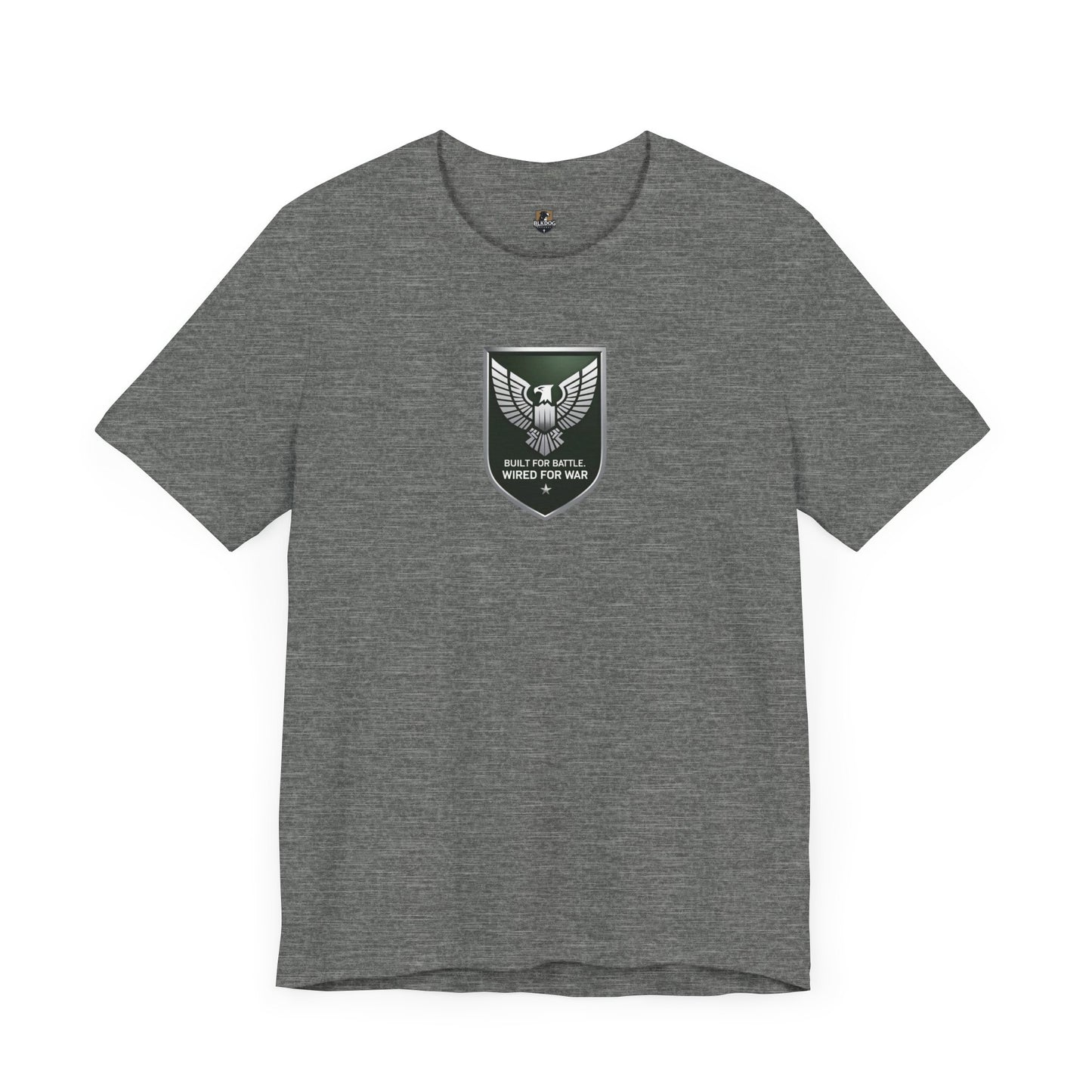 Unisex Military-Themed Tee with Eagle Design, Casual Shirt, Graphic Top, Gift for Veterans, Memorial Day Apparel, Everyday Wear