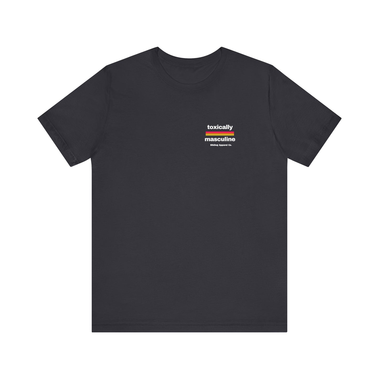 Toxically Masculine Tee, Unisex Graphic T-Shirt, Gender Stereotypes Shirt, Poisonously Manly Top, Men's Feminist Clothing