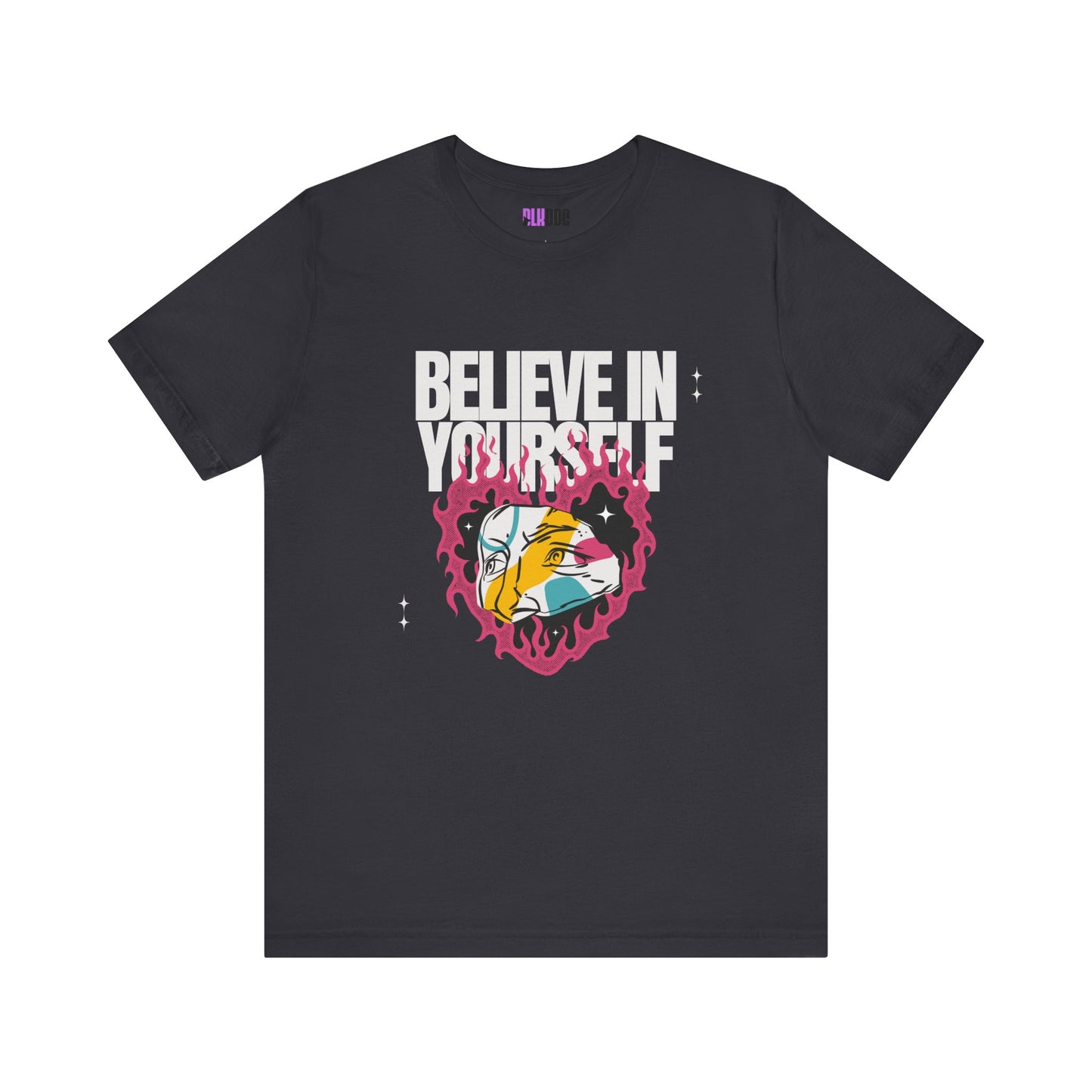 Believe in yourself T-Shirt, Inspirational tee, Motivational shirt, Empowering top, Positive vibes apparel, Self-confidence clothing