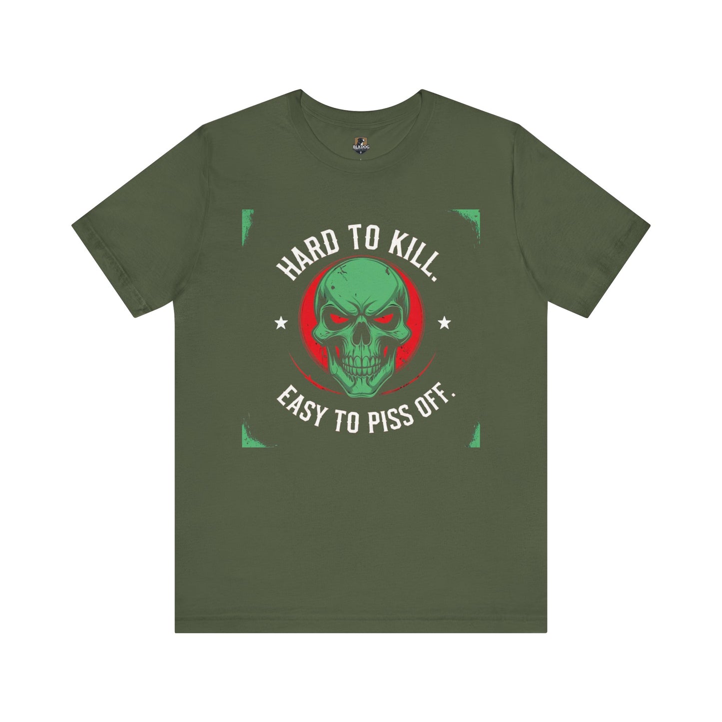 Hard to Kill Graphic Tee - Funny Unisex T-Shirt for Casual Wear, Gift for Him, Motivational Apparel, Unique Birthday Gift