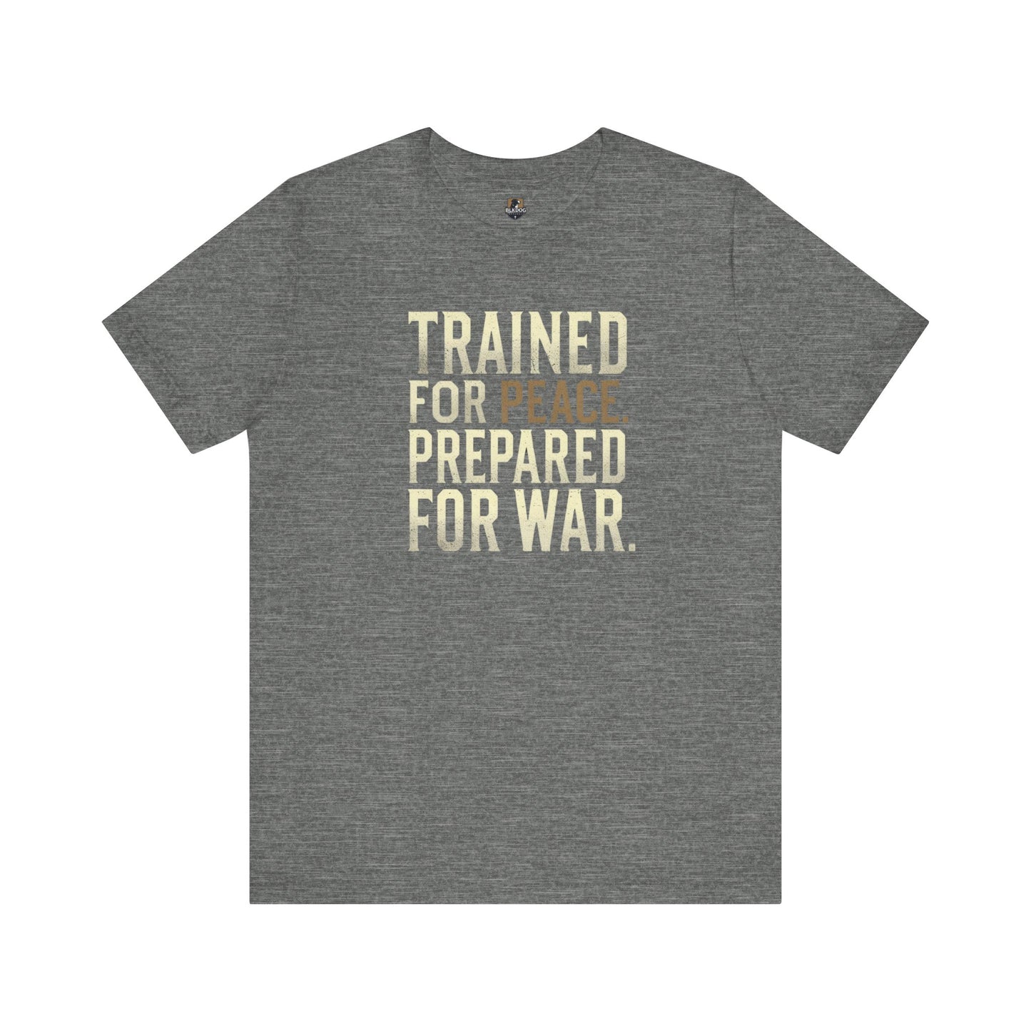 Peace and War Statement Tee - Unisex Jersey Short Sleeve Shirt, Gift for Activists, Casual Wear, Motivational Apparel, Thought-Provoking Tee