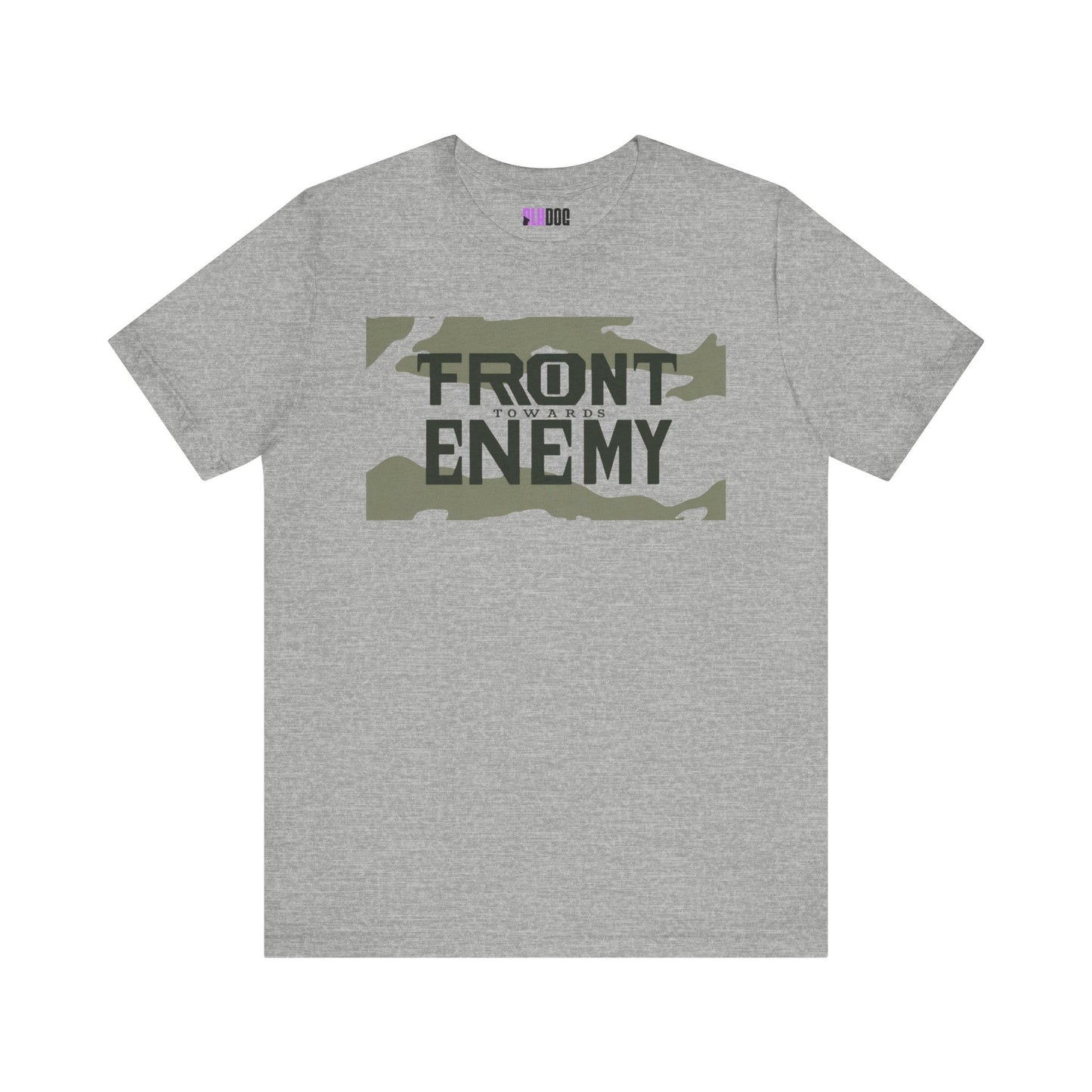 Front Towards Enemy Unisex Tee, Graphic T-Shirt, Army Gift, Military Apparel, Casual Top, Vintage Style Shirt
