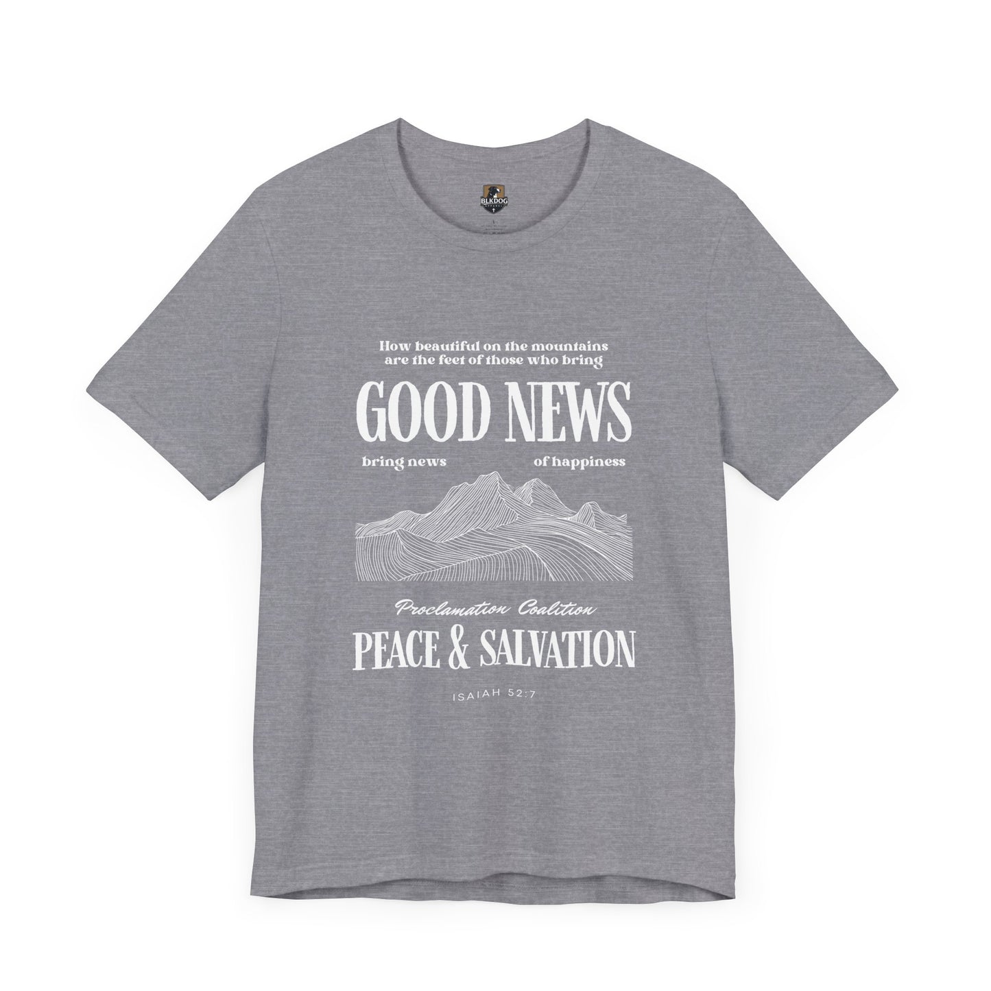 Religious Graphic Tee, Christian Shirt, Faith Apparel, Gospel Unisex Top, Inspirational T-Shirt