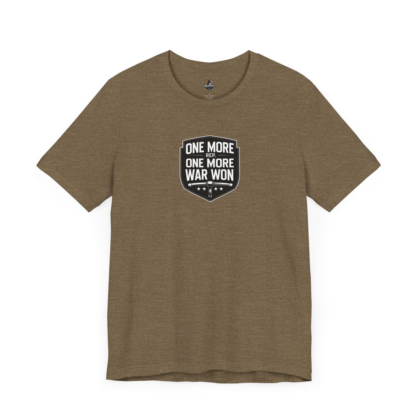 One More War Won Unisex Tee, Casual Graphic T-Shirt, Motivational Apparel, Gift for Veterans, Everyday Wear