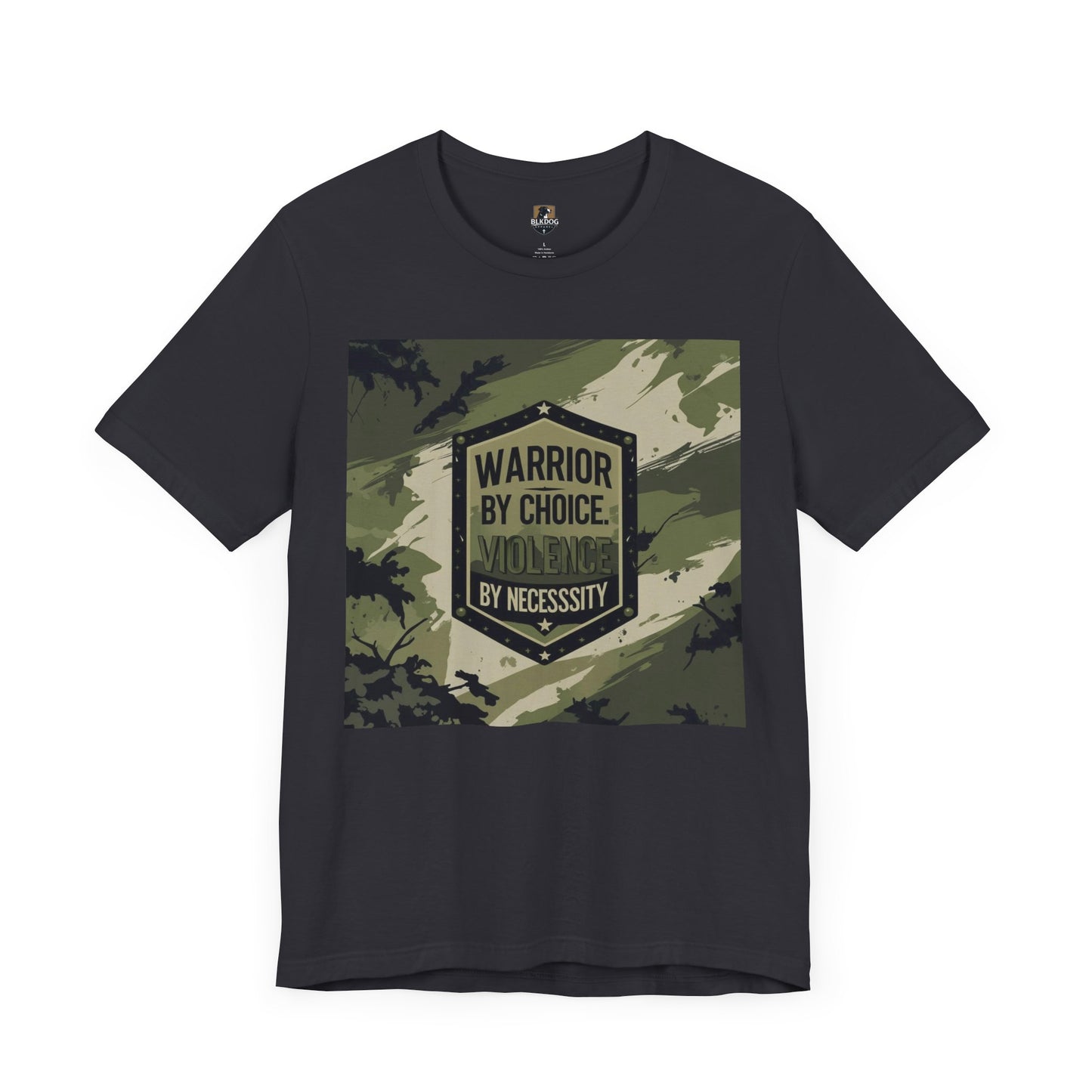 Warrior by Choice Unisex T-Shirt, Motivational Tee, Military-Inspired Apparel, Gift for Veterans, Casual Wear, Inspirational Clothing