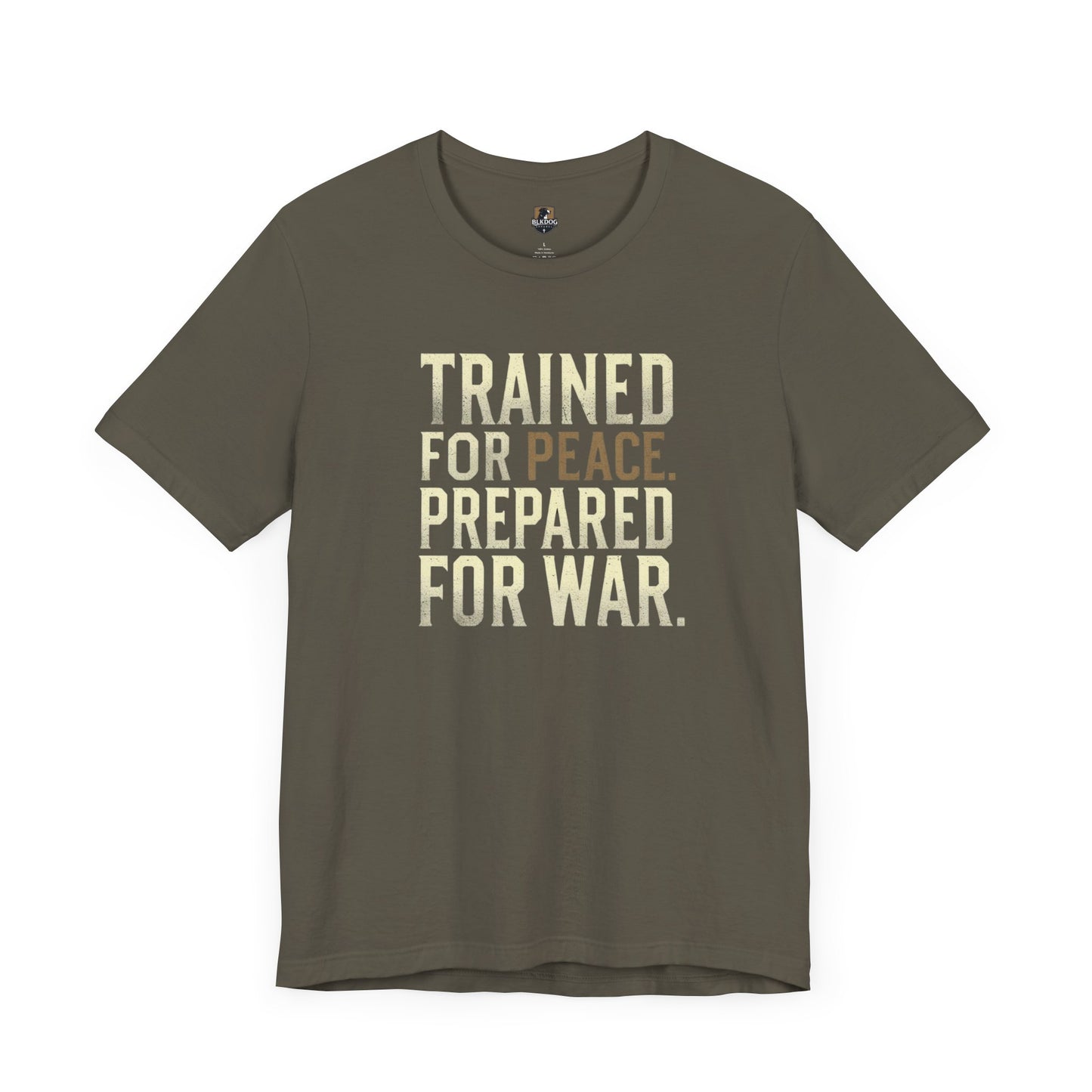 Peace and War Statement Tee - Unisex Jersey Short Sleeve Shirt, Gift for Activists, Casual Wear, Motivational Apparel, Thought-Provoking Tee