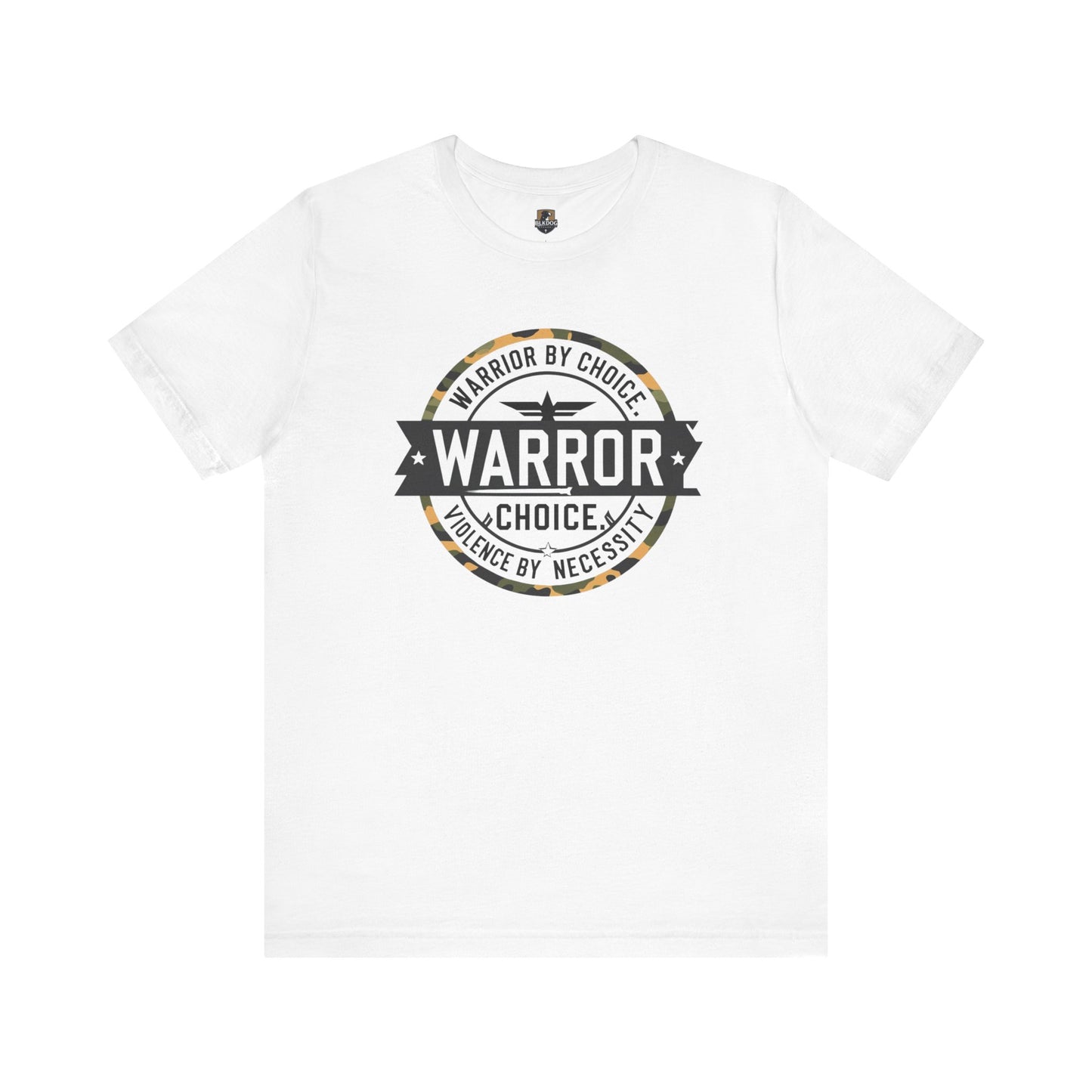 Warrior By Choice Unisex Tee | Empowerment Shirt for Fighters, Casual Wear, Gift for Martial Arts Lovers, Graphic Tee, Everyday Comfort