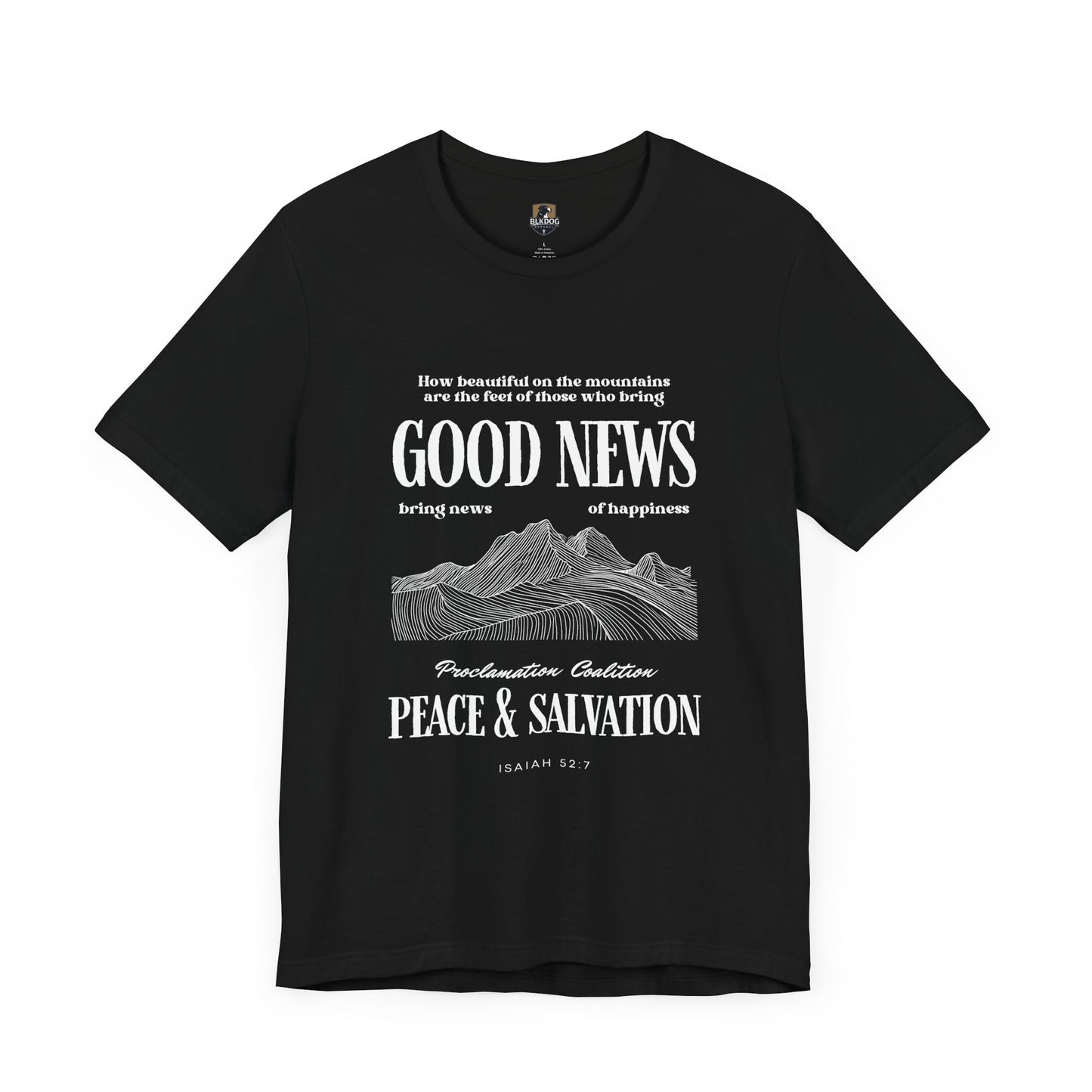 Religious Graphic Tee, Christian Shirt, Faith Apparel, Gospel Unisex Top, Inspirational T-Shirt
