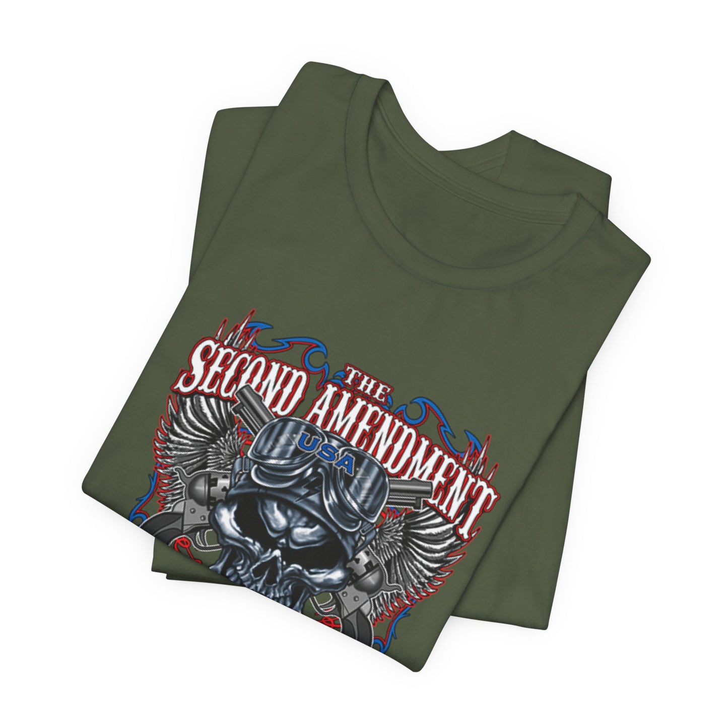 The Second Amendment Issued My Gun Permit - Unisex Jersey Short Sleeve Tee