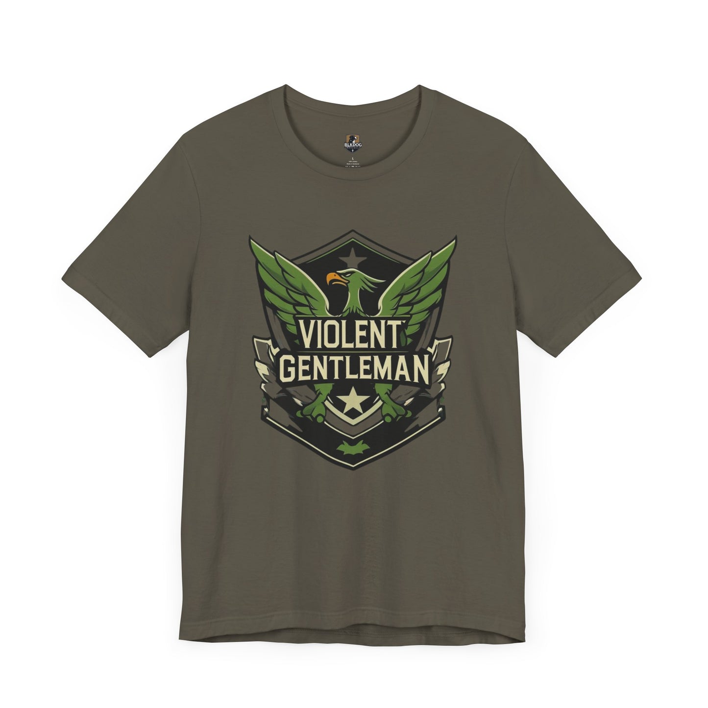 Violent Gentleman Unisex Tee, Casual Wear, Gift for Him, Statement Shirt, Everyday Comfort, Graphic T-Shirt