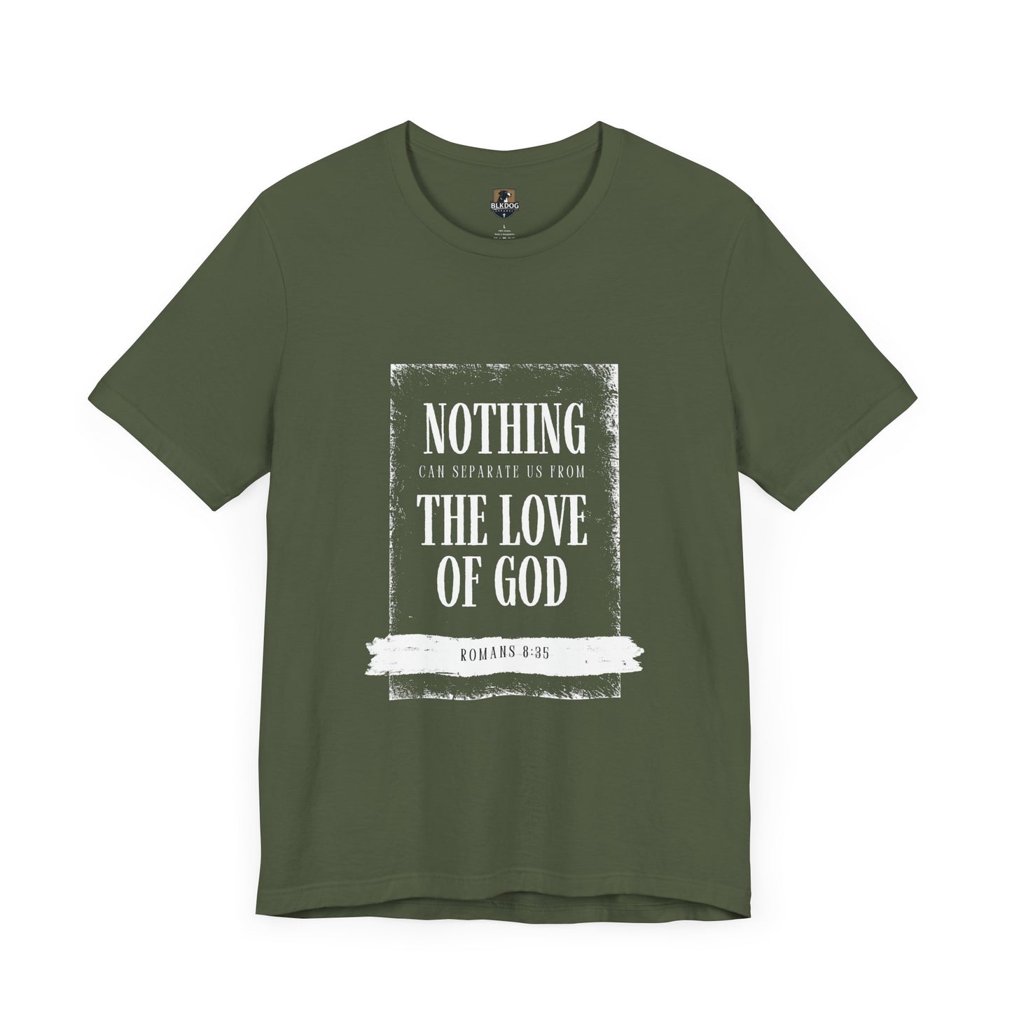 Christian Faith Unisex Jersey Tee, God's Love Tee Shirt, Religious Short Sleeve Top, Inspirational T-Shirt, Spiritual Gift Apparel