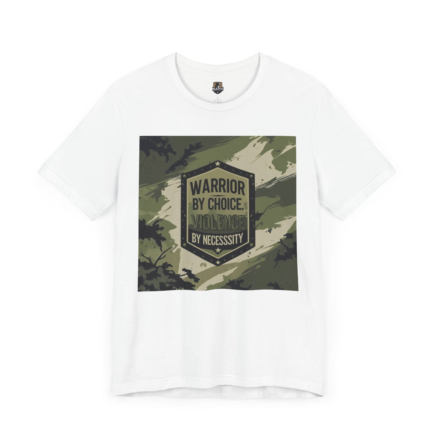 Warrior by Choice Unisex T-Shirt, Motivational Tee, Military-Inspired Apparel, Gift for Veterans, Casual Wear, Inspirational Clothing