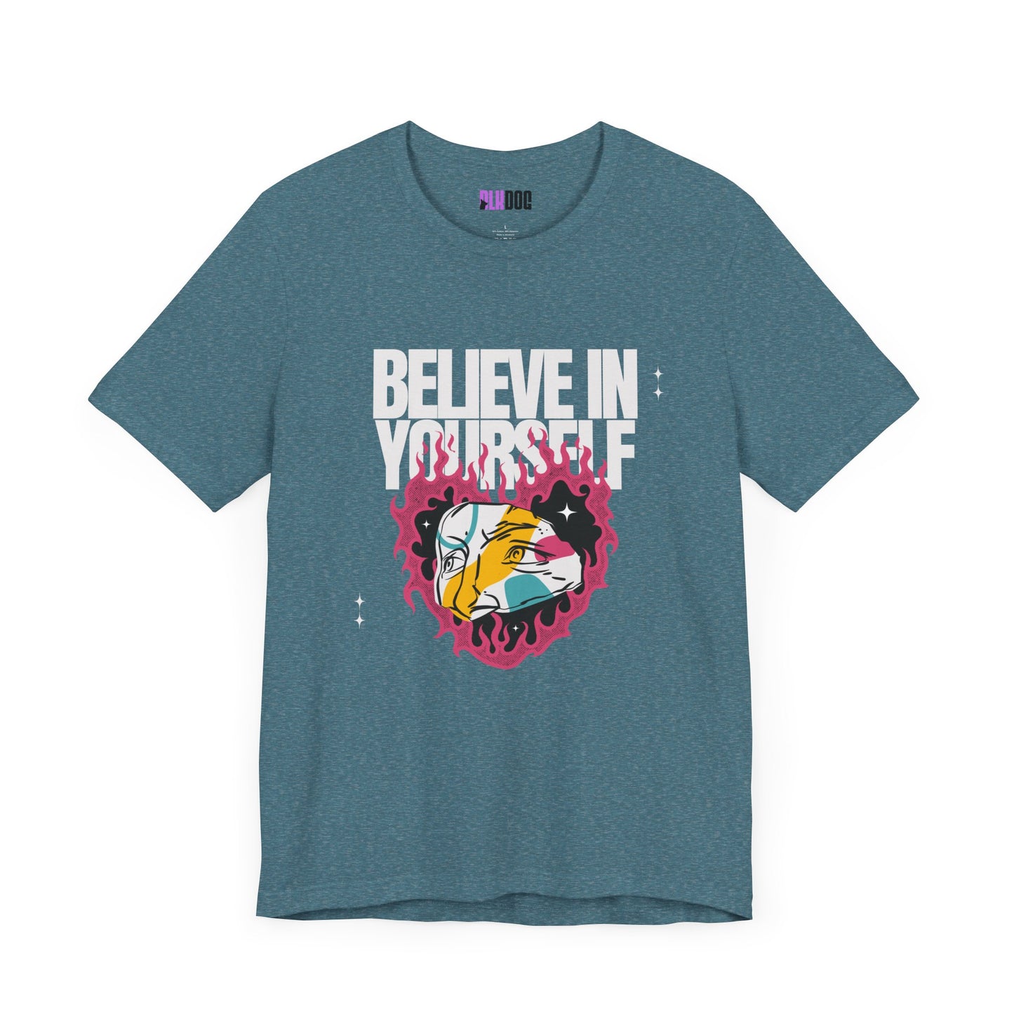 Believe in yourself T-Shirt, Inspirational tee, Motivational shirt, Empowering top, Positive vibes apparel, Self-confidence clothing