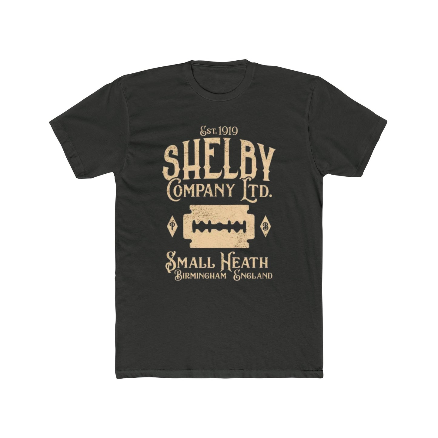 Peaky Blinders T-Shirt - Shelby Company LTD Logo - Men's Cotton Crew Tee