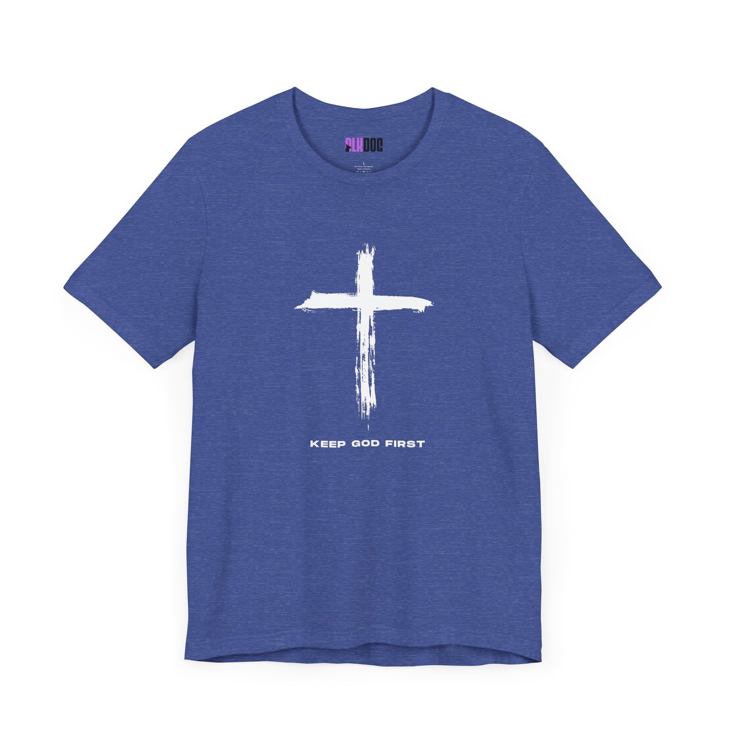 Faithful Unisex Tee, Religious T-Shirt, Christian Cross Shirt, Spiritual Apparel, Inspirational Clothing