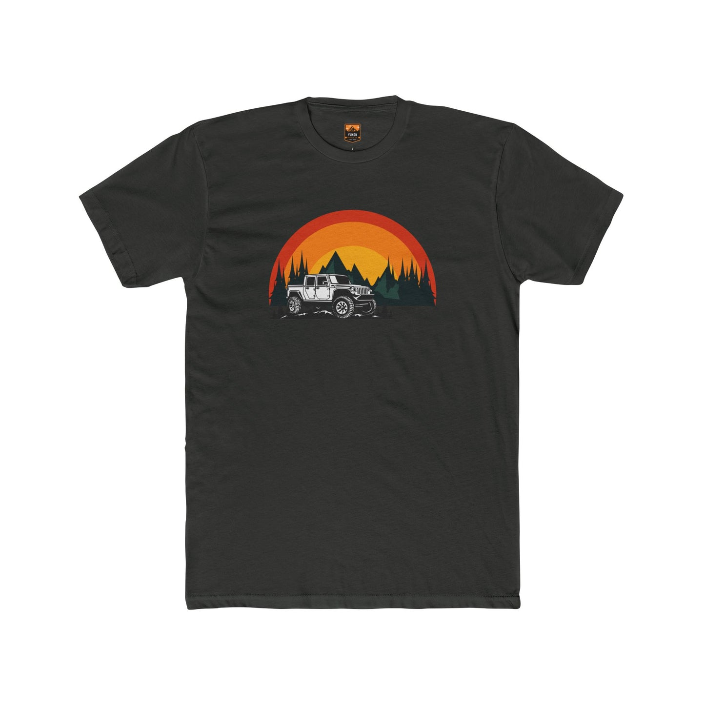YSC Jeep Gladiator Sunrise - Men's Cotton Crew Tee
