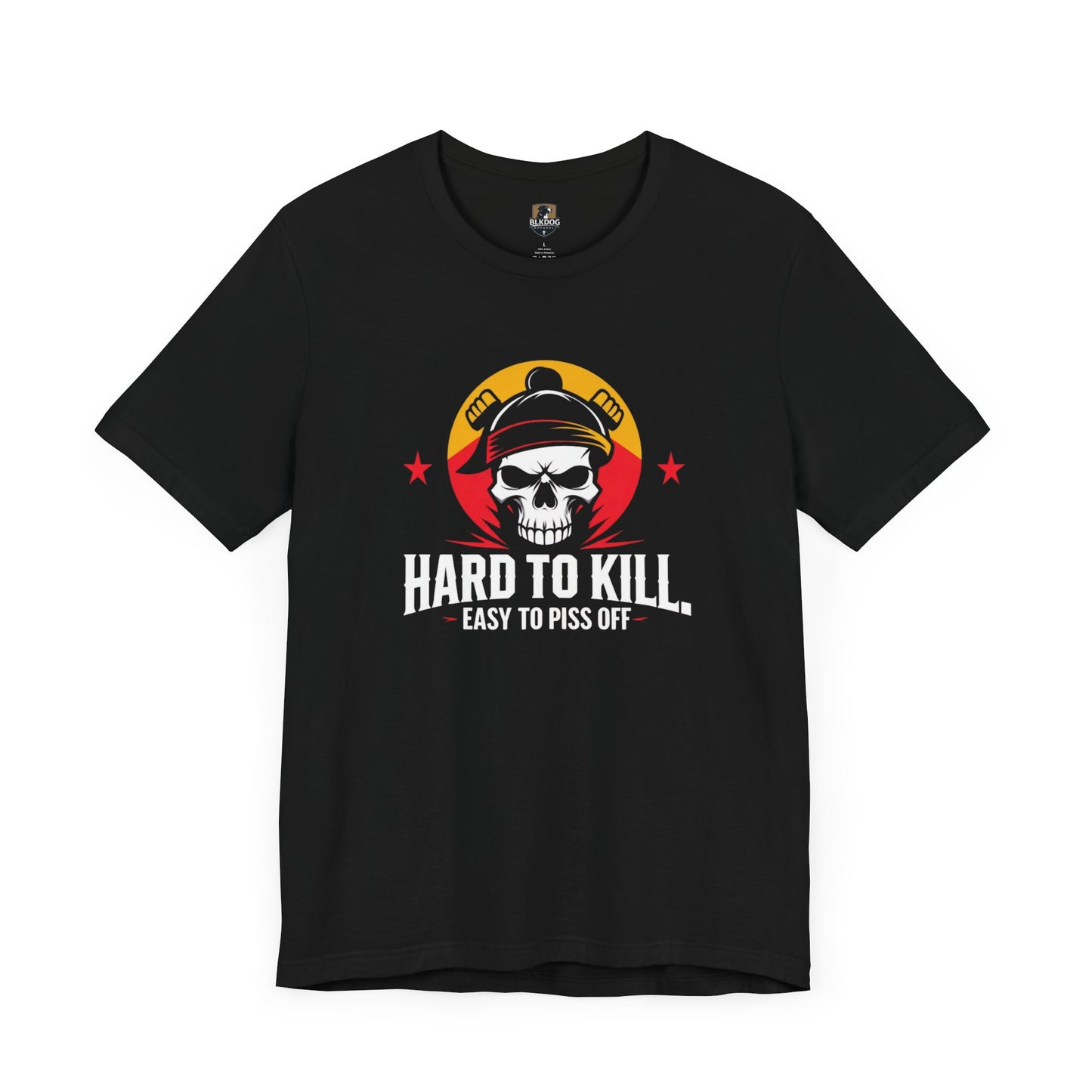 Hard to Kill Graphic Tee - Edgy Casual Wear, Perfect for Gifts, Festivals, and Everyday Adventures, Unisex Jersey Tee, Humor Shirt