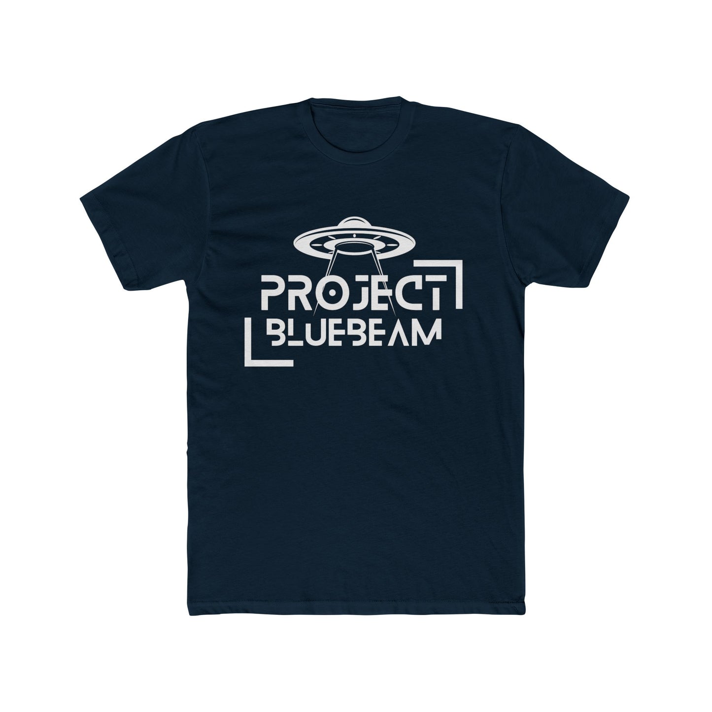Project Blue Beam T-Shirt - Men's Cotton Crew Tee