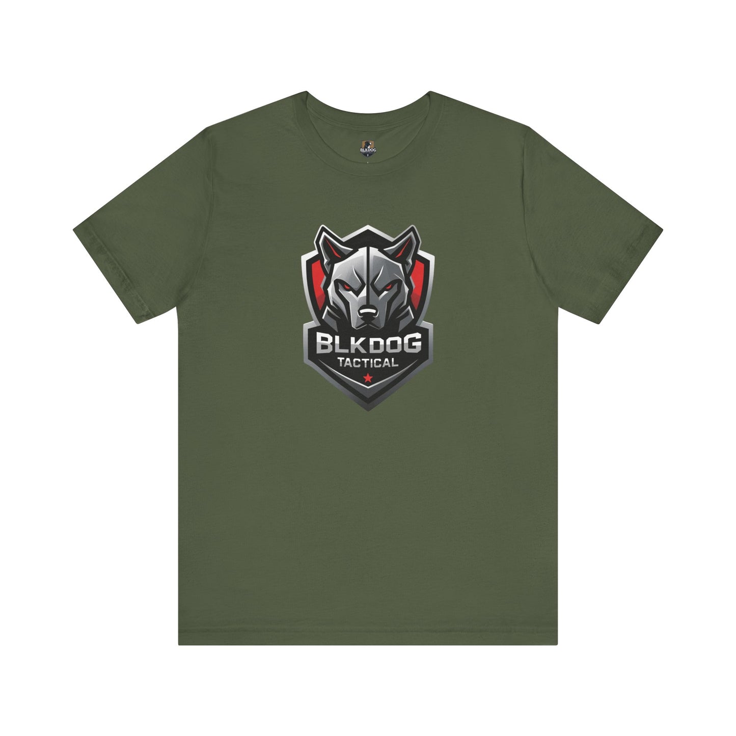 BLKDOG Tactical Unisex Tee - Casual Wear, Sports Apparel, Gift for Him/Her, Gamer T-Shirt, Everyday Comfort