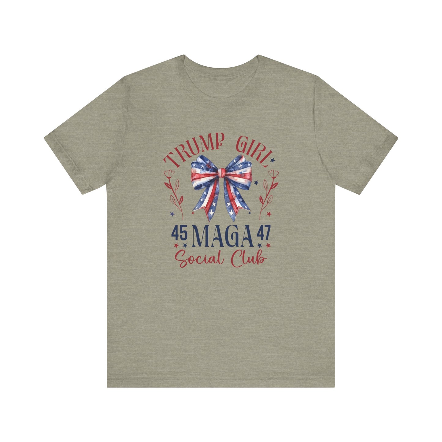 Trump Girl - MAGA 2024 Unisex Tee, Patriotic Shirt, Political Apparel, Conservative Clothing, Republican Gift