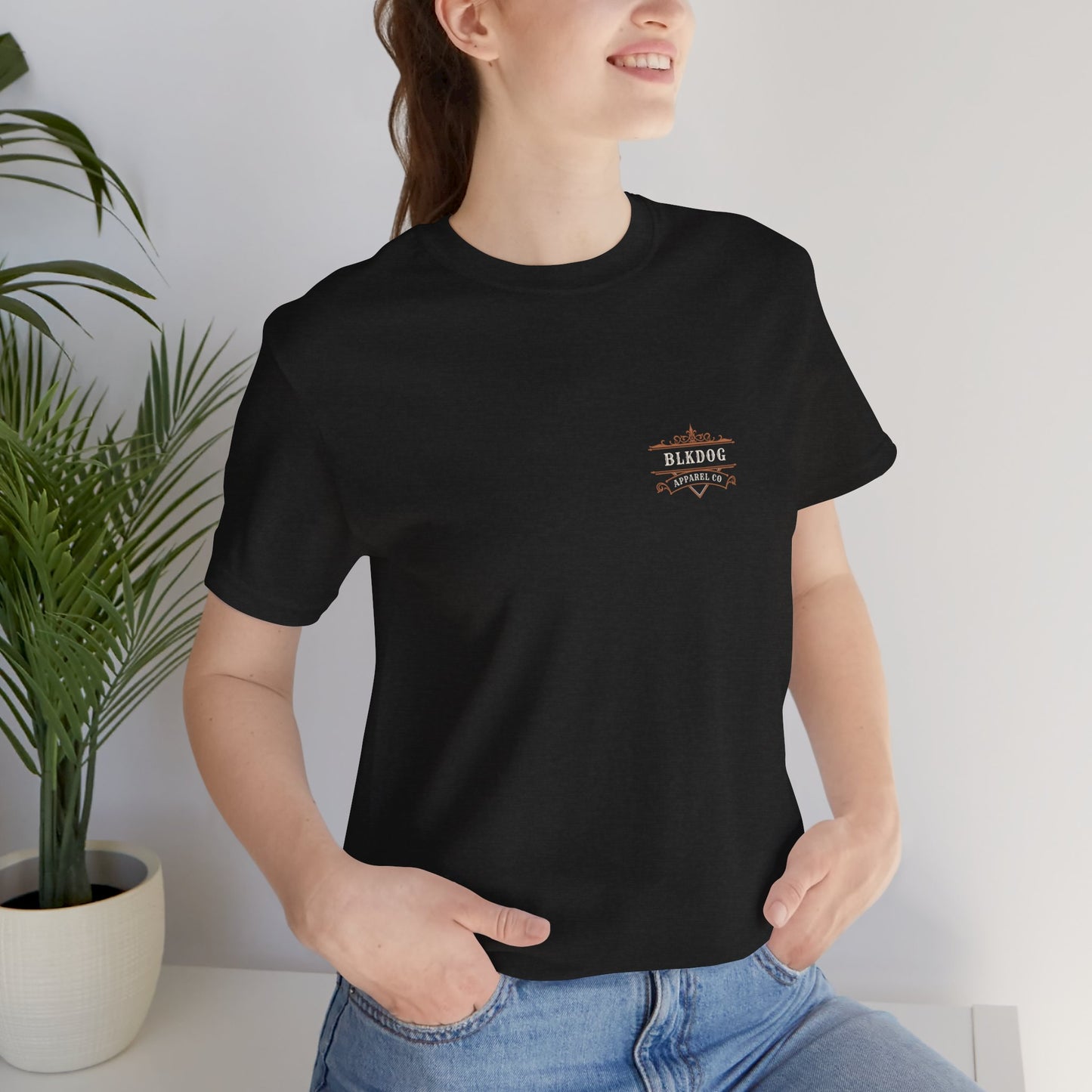 BLKDOG APPAREL - Unisex Jersey Short Sleeve Tee