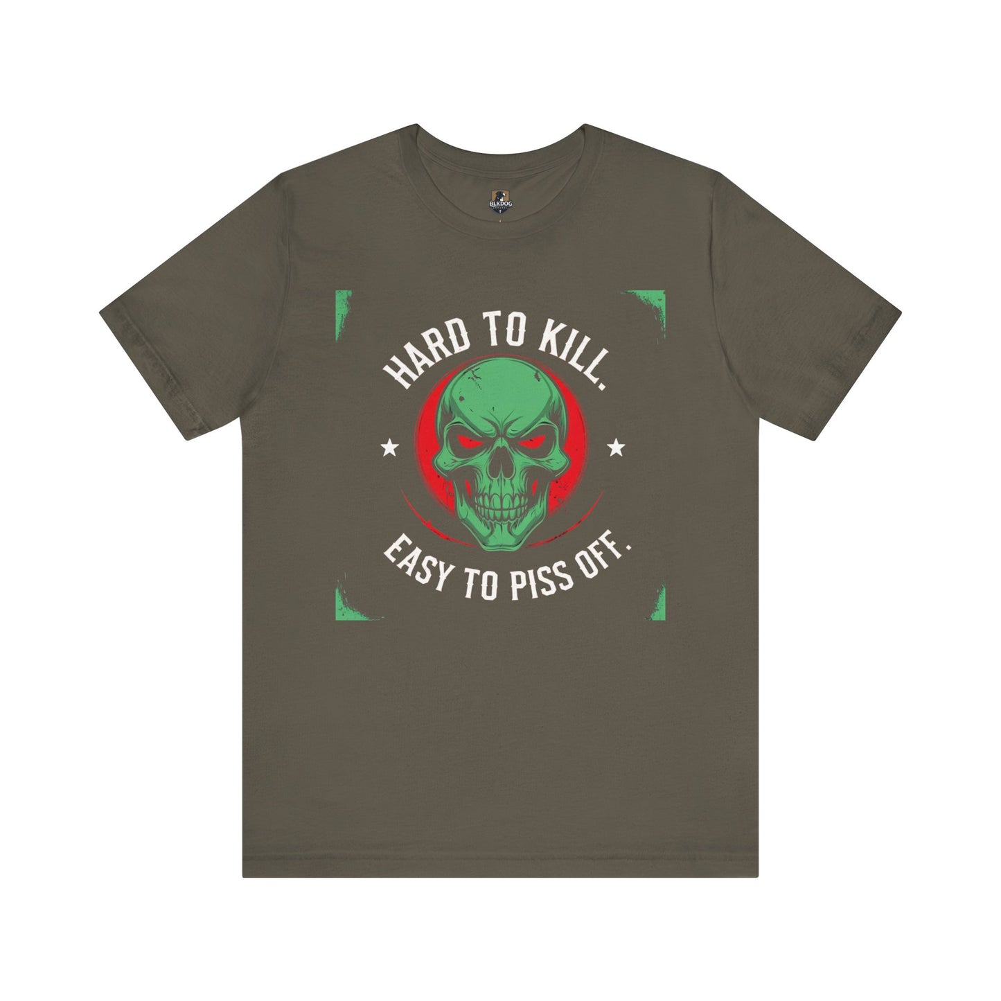 Hard to Kill Graphic Tee - Funny Unisex T-Shirt for Casual Wear, Gift for Him, Motivational Apparel, Unique Birthday Gift