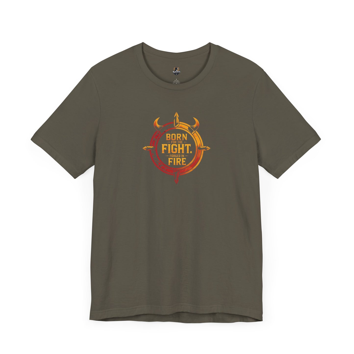 Born to Fight Fire Tee, Unisex Short Sleeve Shirt for Firefighters, Bold Graphic Tee, Adventure Apparel, Gift for Heroes