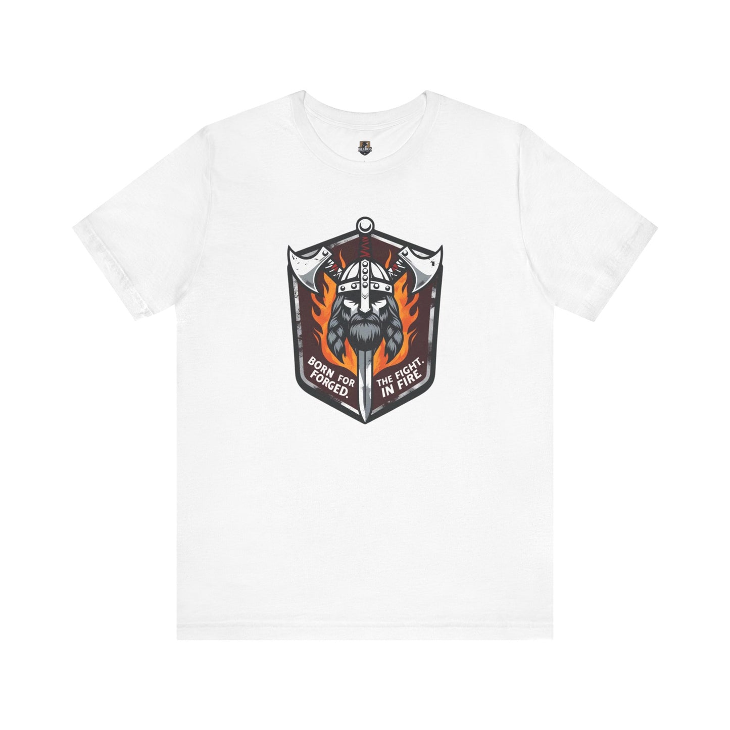 Warrior Spirit Short Sleeve Tee | Born to Fight, Unisex Graphic T-Shirt, Gift for Gamers, Casual Wear, Motivational Tee, Birthday Present