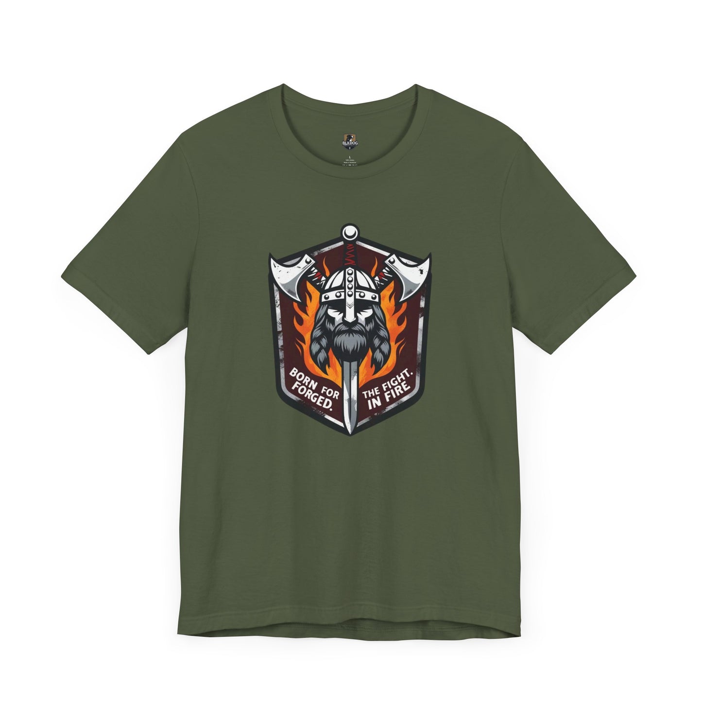 Warrior Spirit Short Sleeve Tee | Born to Fight, Unisex Graphic T-Shirt, Gift for Gamers, Casual Wear, Motivational Tee, Birthday Present