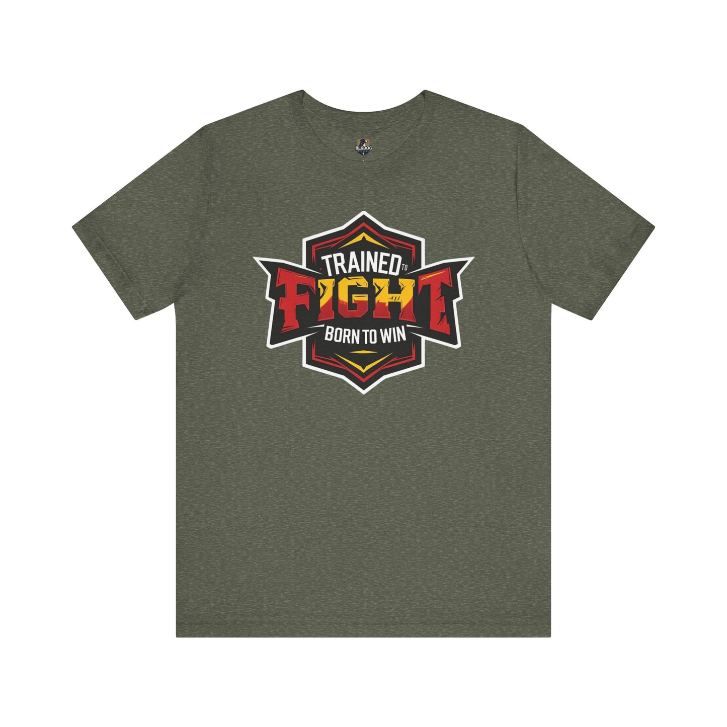 Trained to Fight...Born to Win Unisex Jersey Tee, Fitness Gift, Athletic Apparel, Training Top, Sportswear
