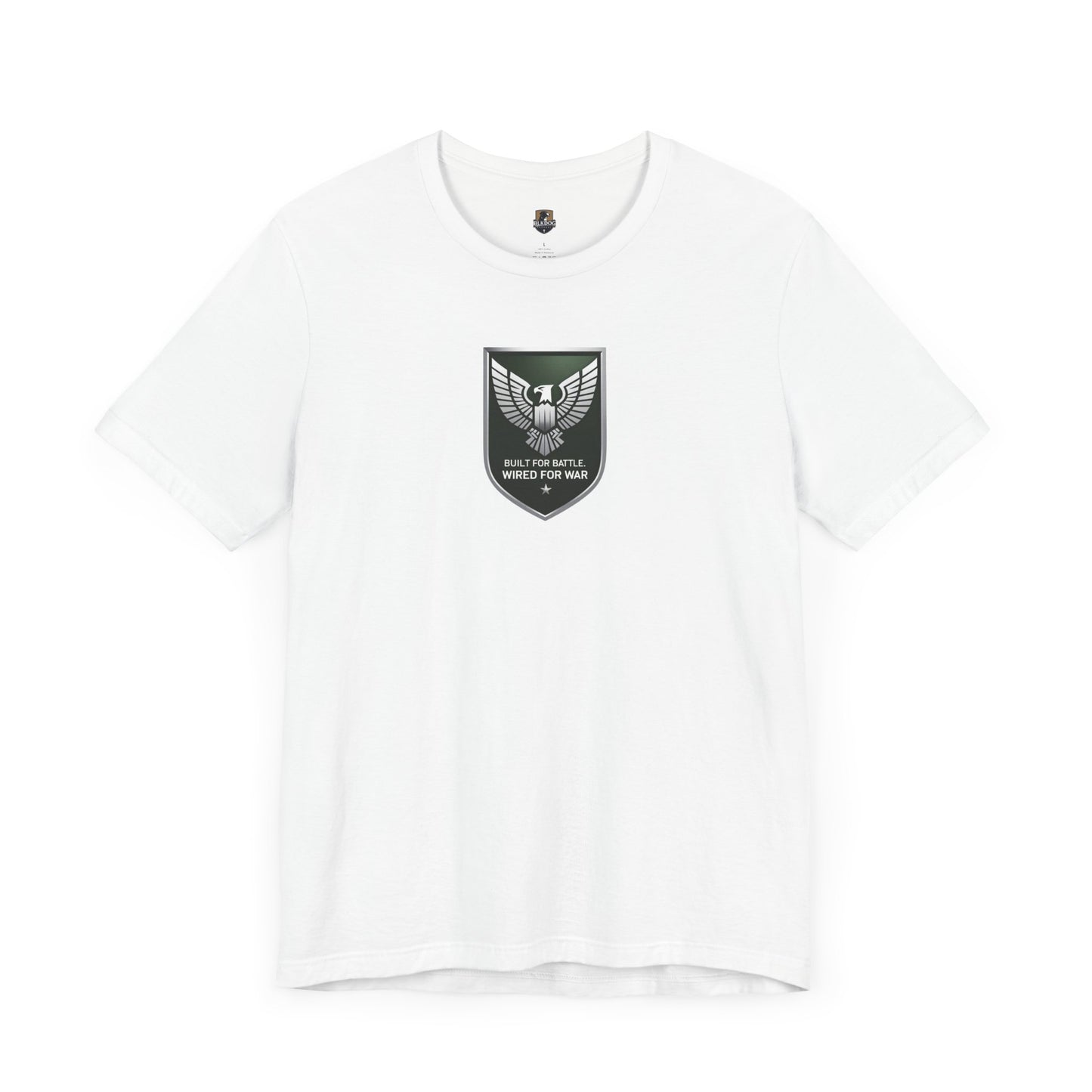 Unisex Military-Themed Tee with Eagle Design, Casual Shirt, Graphic Top, Gift for Veterans, Memorial Day Apparel, Everyday Wear