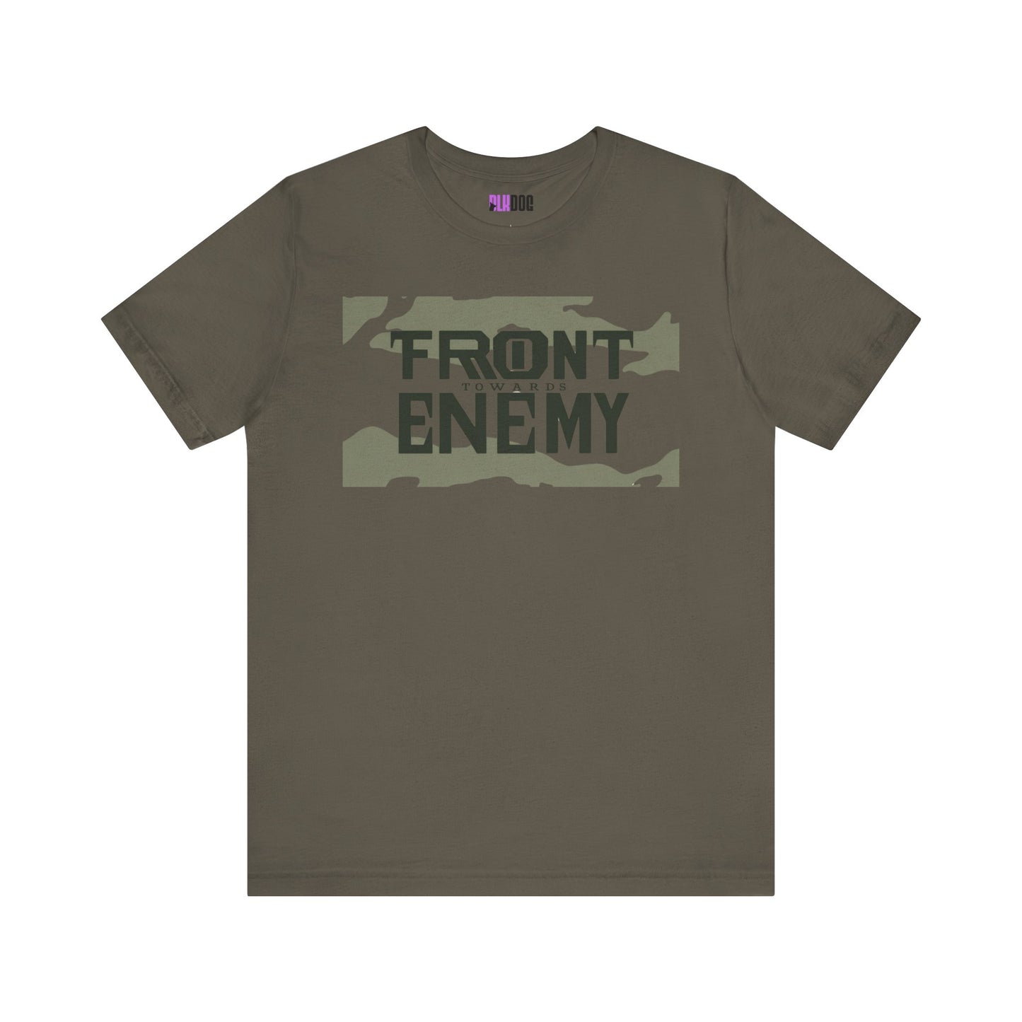 Front Towards Enemy Unisex Tee, Graphic T-Shirt, Army Gift, Military Apparel, Casual Top, Vintage Style Shirt