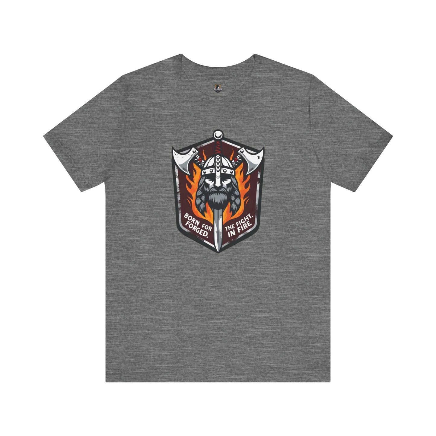 Warrior Spirit Short Sleeve Tee | Born to Fight, Unisex Graphic T-Shirt, Gift for Gamers, Casual Wear, Motivational Tee, Birthday Present