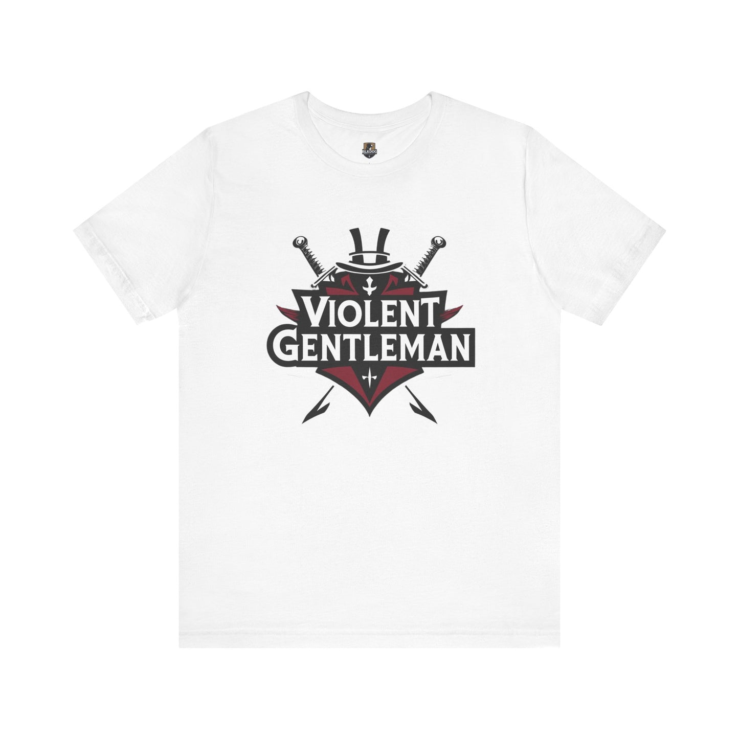 Violent Gentleman Tee, Casual Graphic Tee, Gift for Men, Streetwear Style, Birthday Gift, Cool Shirt