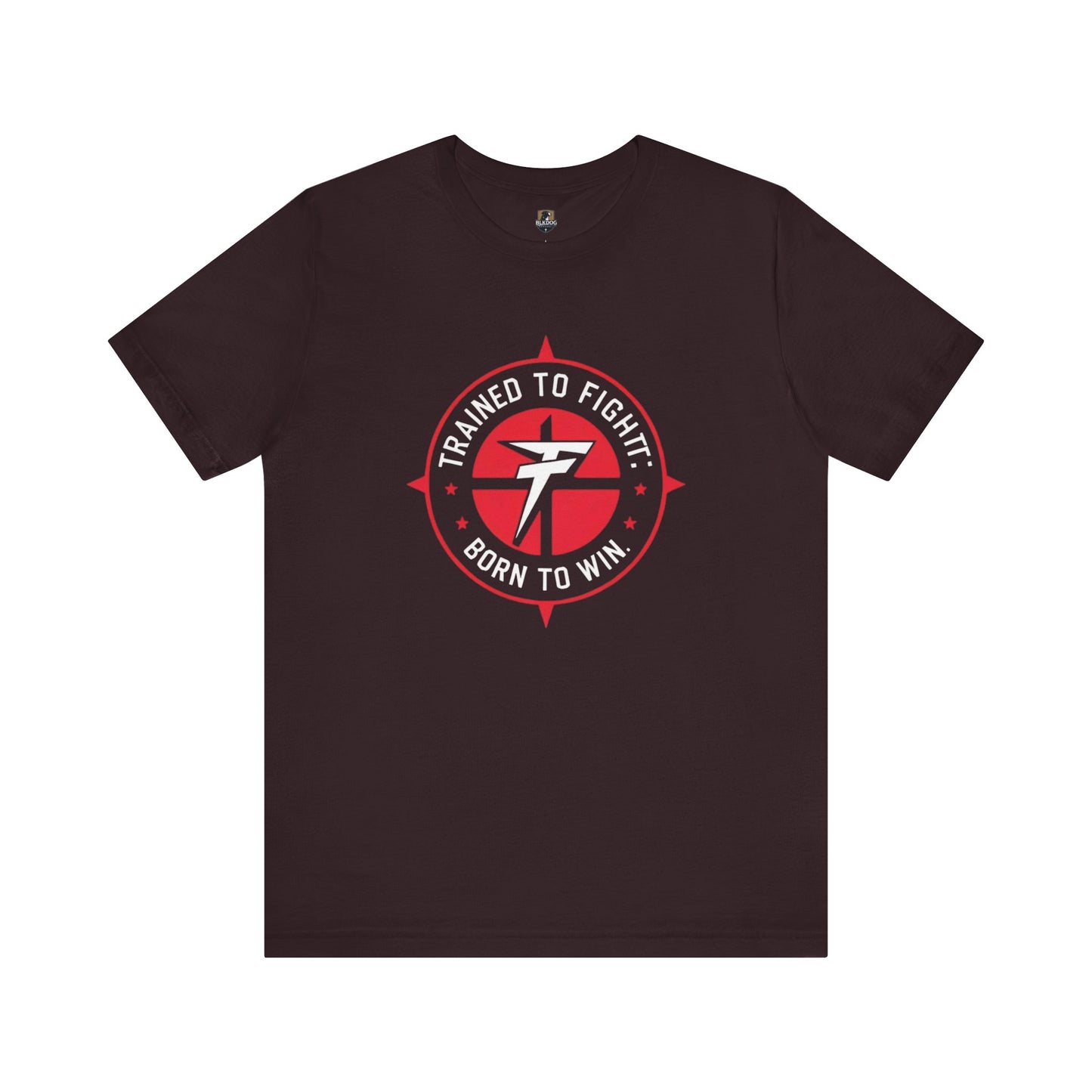 Motivational Fitness Tee - 'Trained to Fight: Born to Win' Unisex Jersey Shirt for Gym Lovers, Workout Gift, Inspirational Apparel, Fitness
