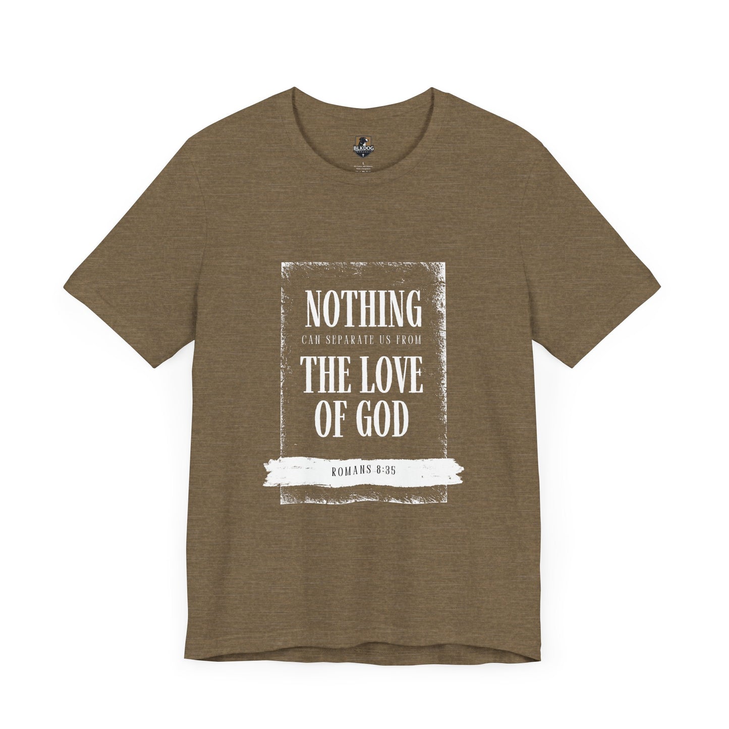 Christian Faith Unisex Jersey Tee, God's Love Tee Shirt, Religious Short Sleeve Top, Inspirational T-Shirt, Spiritual Gift Apparel