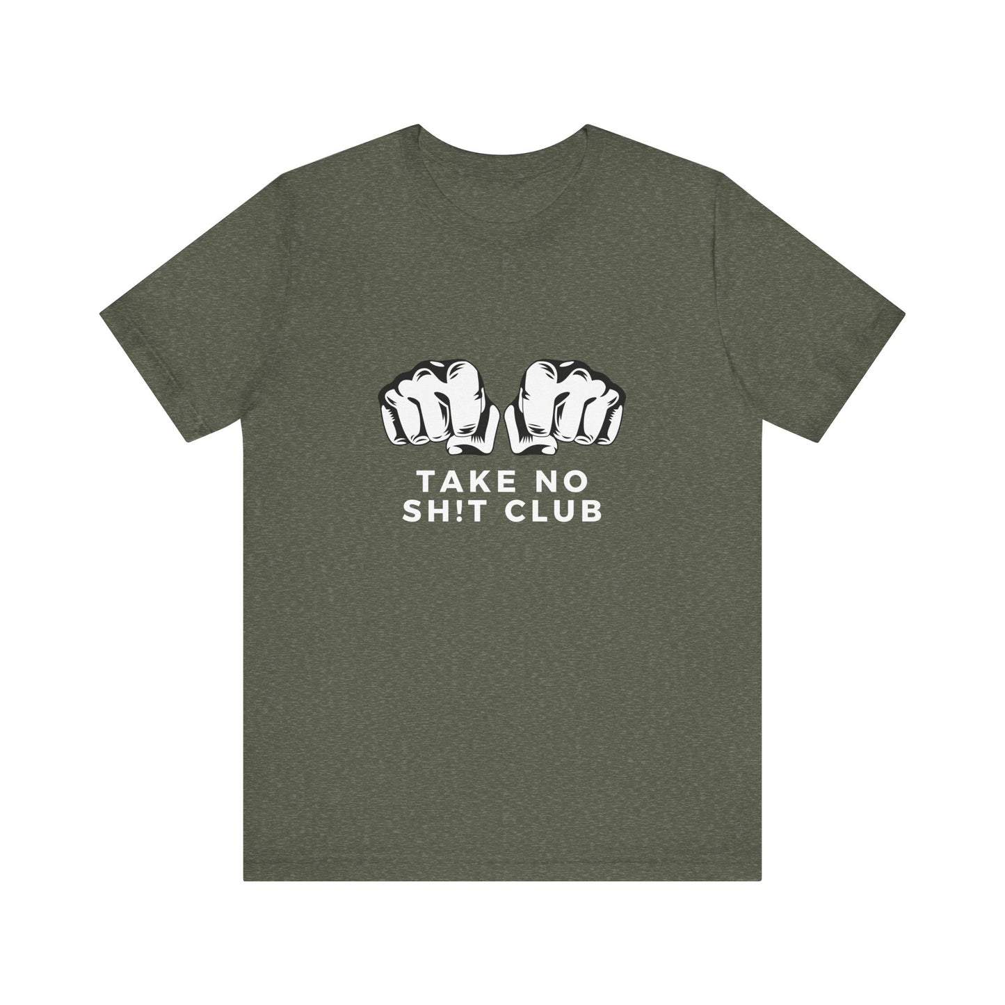 Funny Take No Sh t Club Unisex Tee Shirt, Graphic Tee, Humor Top, Sarcasm Tshirt, Bold Tee, Statement Tee