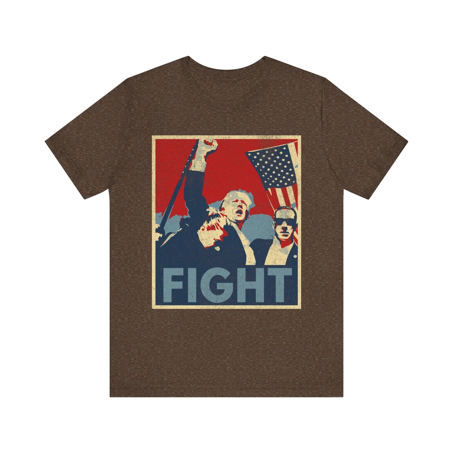 Trump24 - FIGHT - Unisex Jersey Short Sleeve Tee