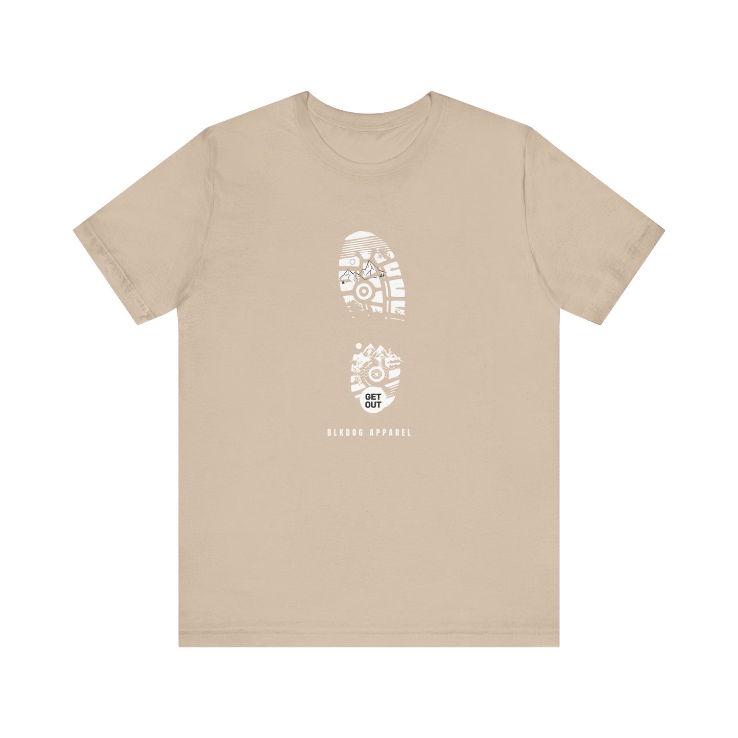 Get Out - BLKDOG APPAREL - Unisex Jersey Short Sleeve Tee