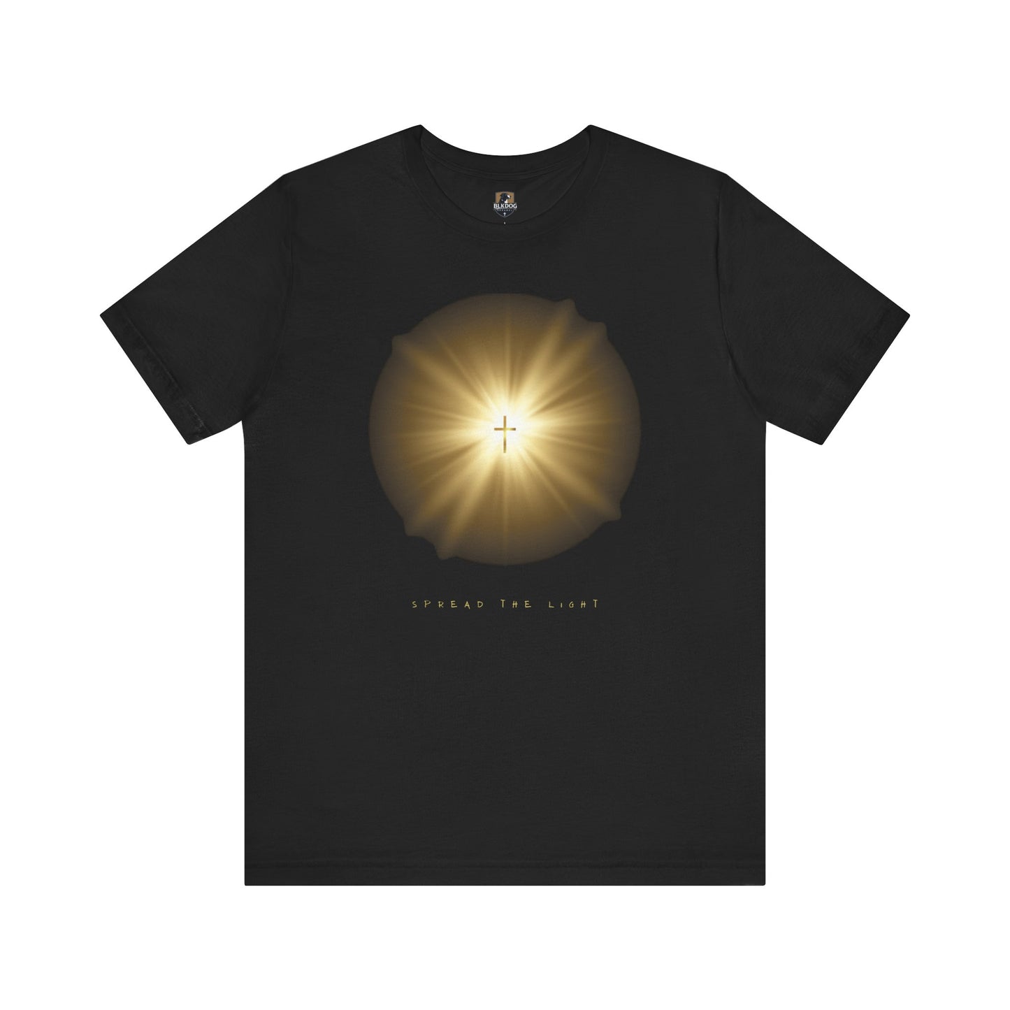 Faith Tee, Christian T-Shirt, Spread the Light Shirt, Religious Top, Unisex Jersey Tee